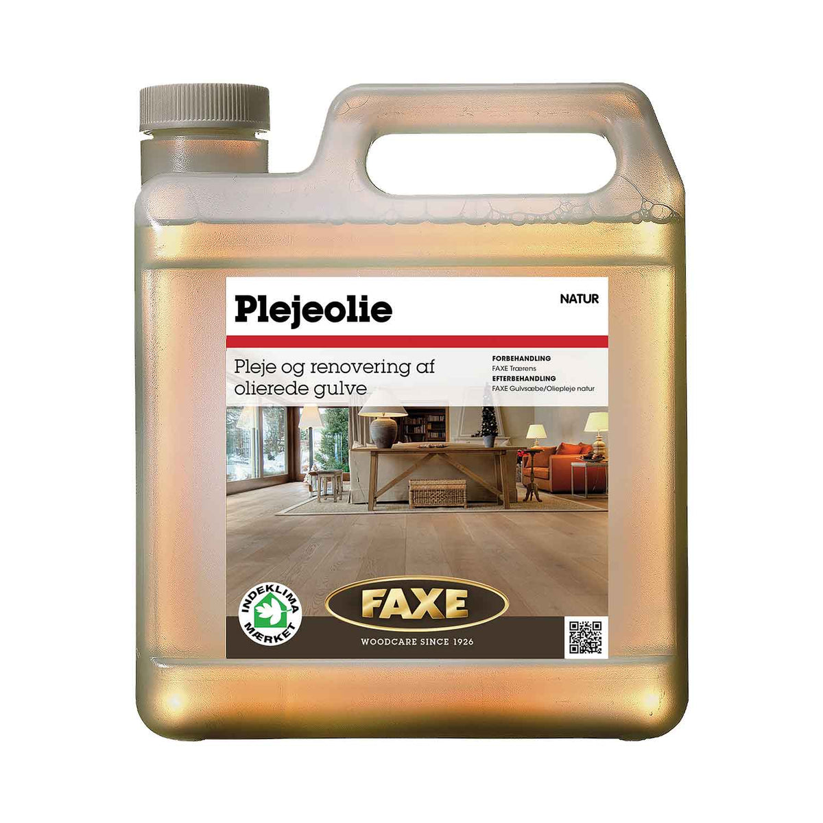 FAXE Plejeolie natur