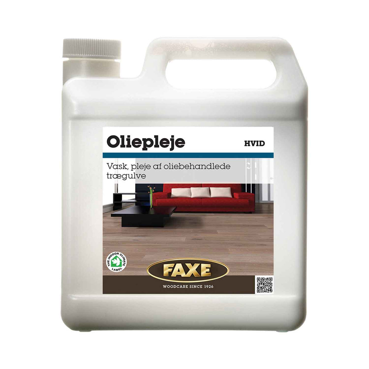 FAXE Oliepleje hvid