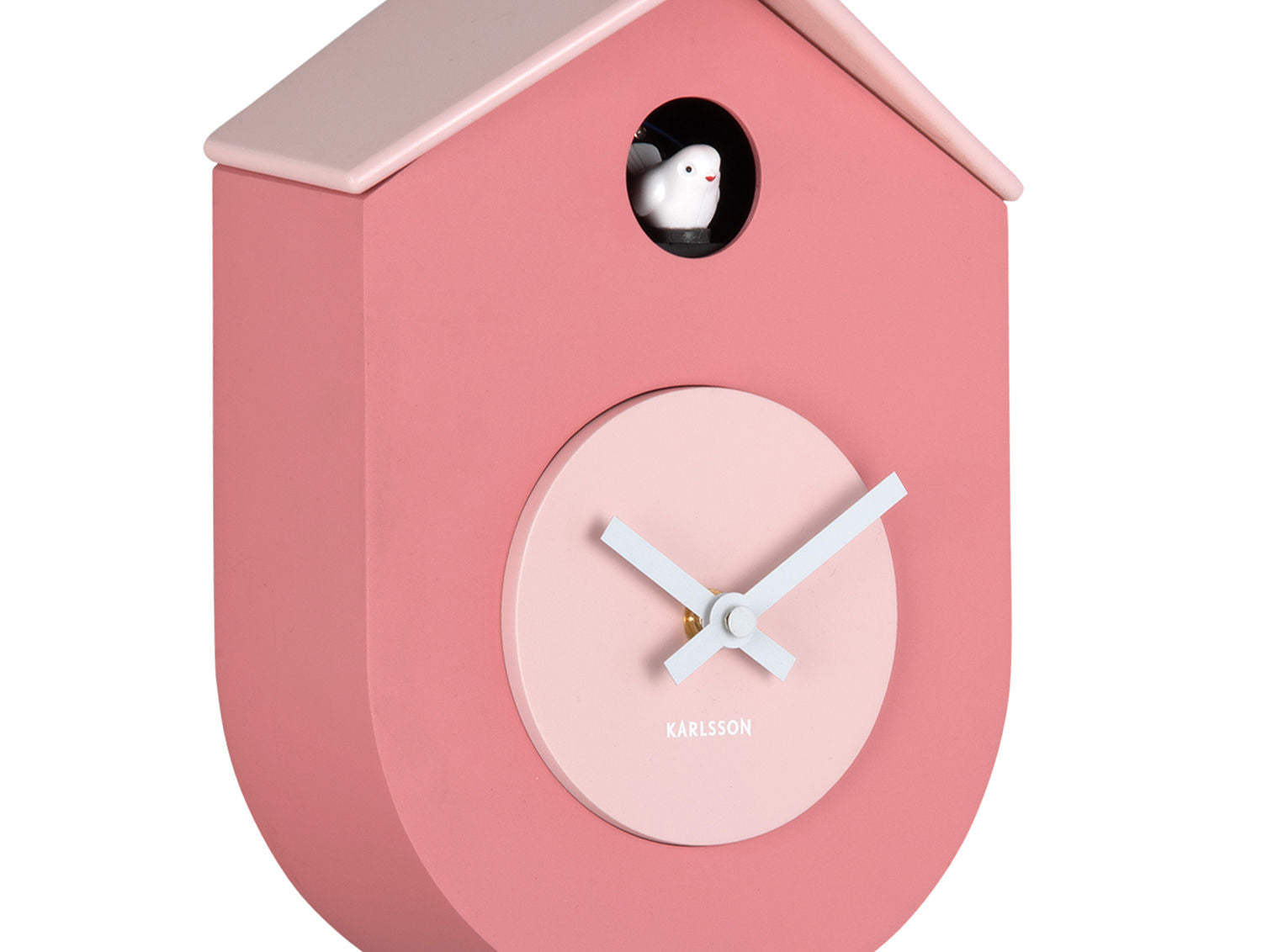 Karlsson Vægur Grato Cuckoo tan rose m. blød pink