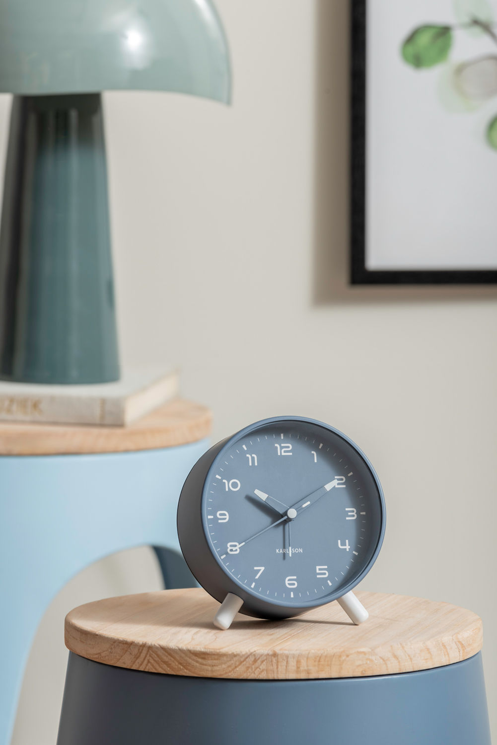 Karlsson Alarm clock Orgullo classic blue