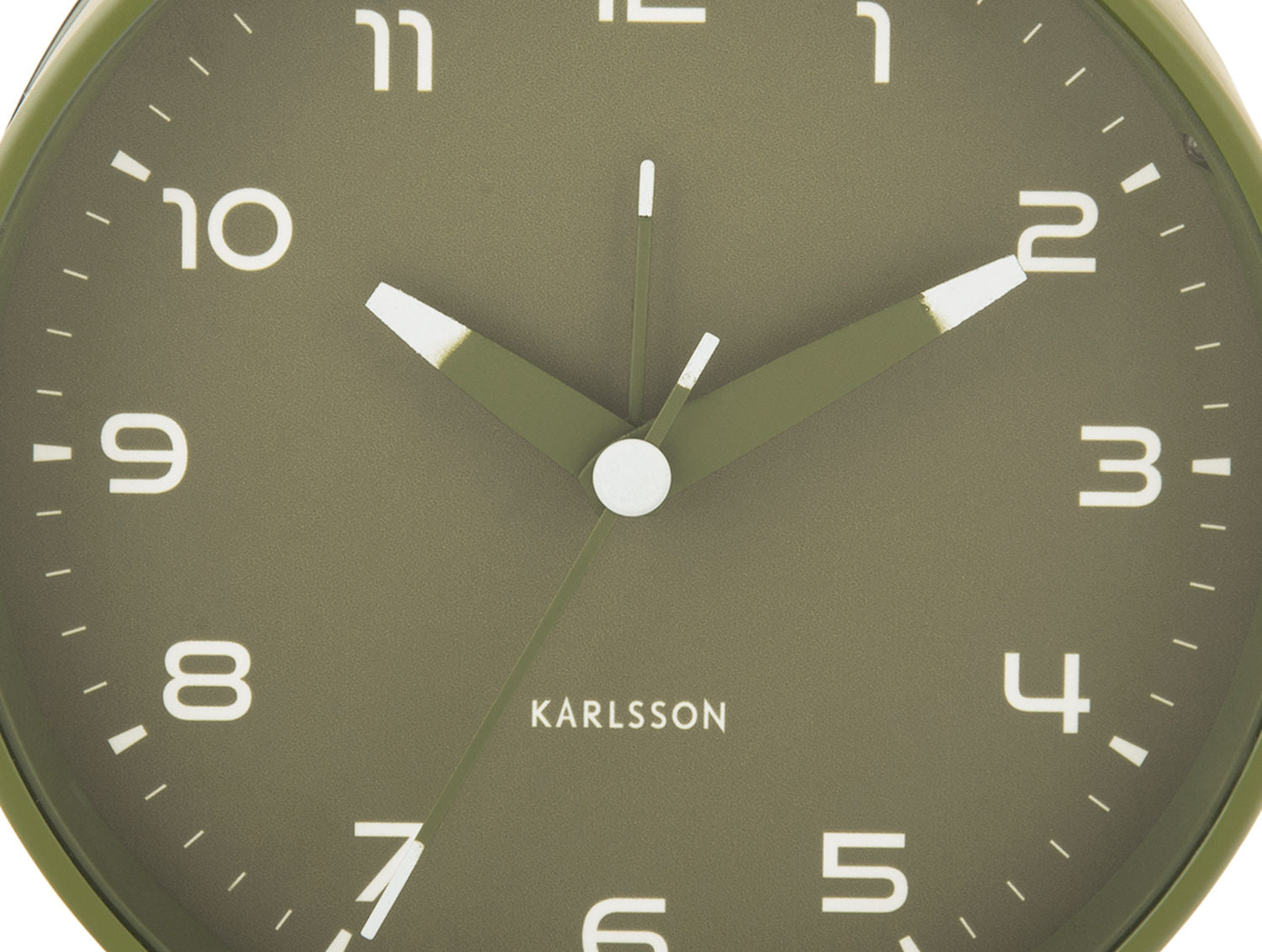Karlsson Alarm clock Orgullo army green