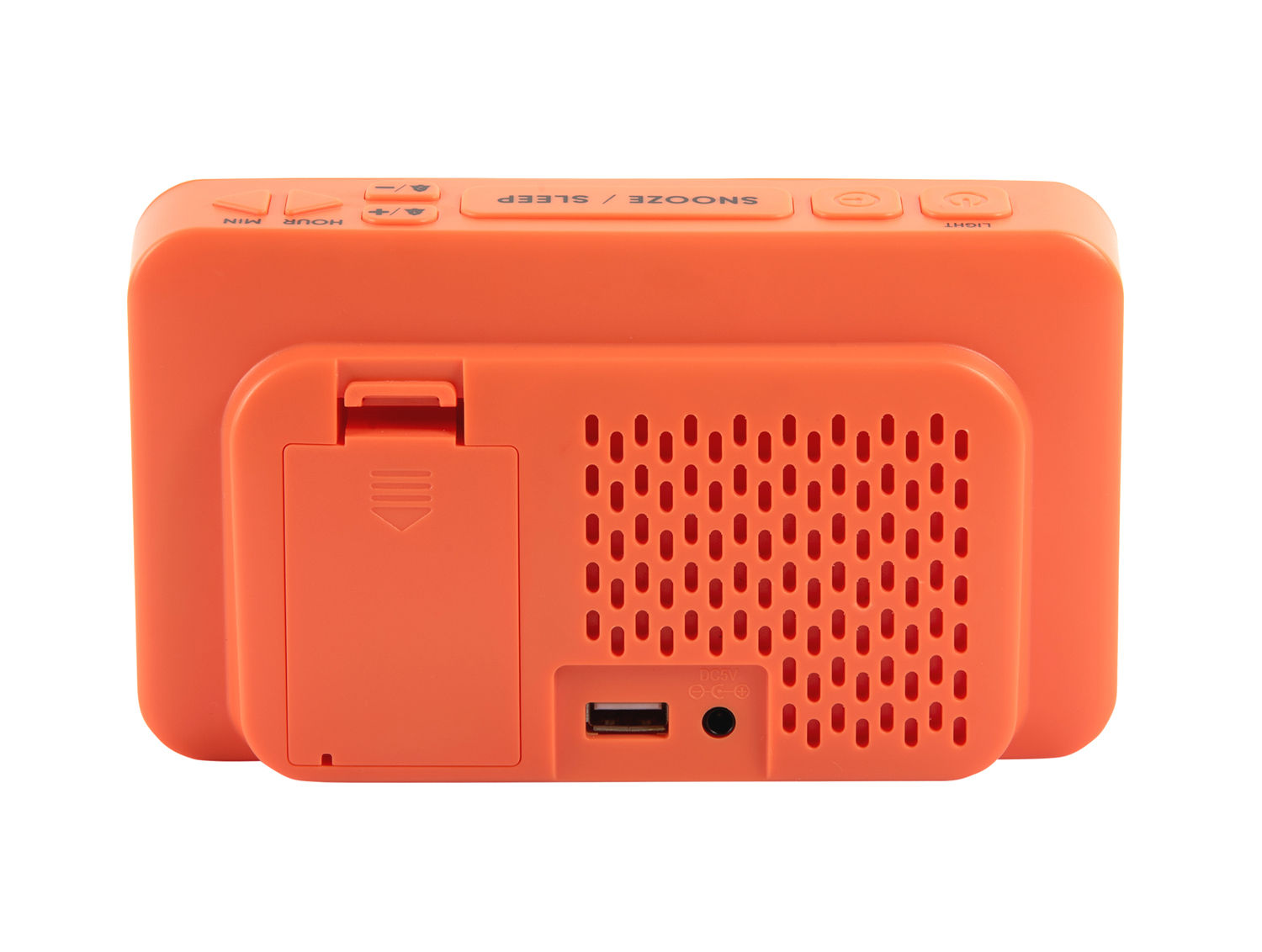 Karlsson Vækkeur Ny Retro lys orange