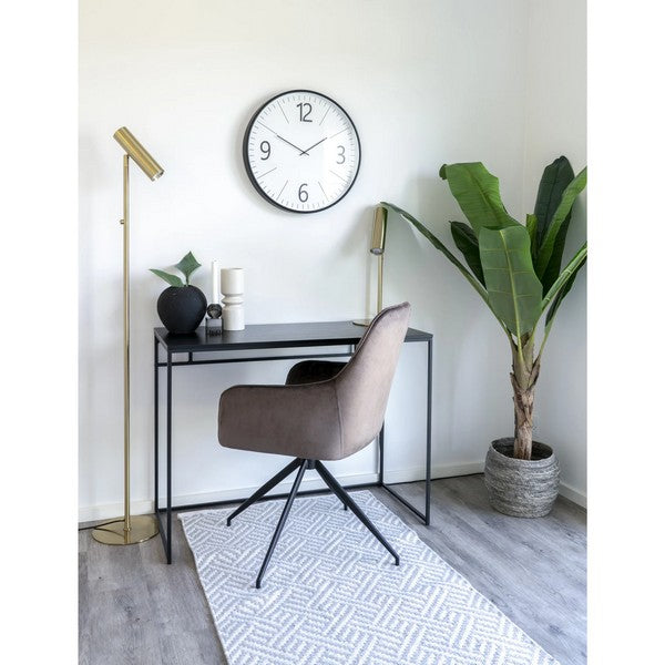 Harbo stol med drejefod lysebrun 89x56x47 cm