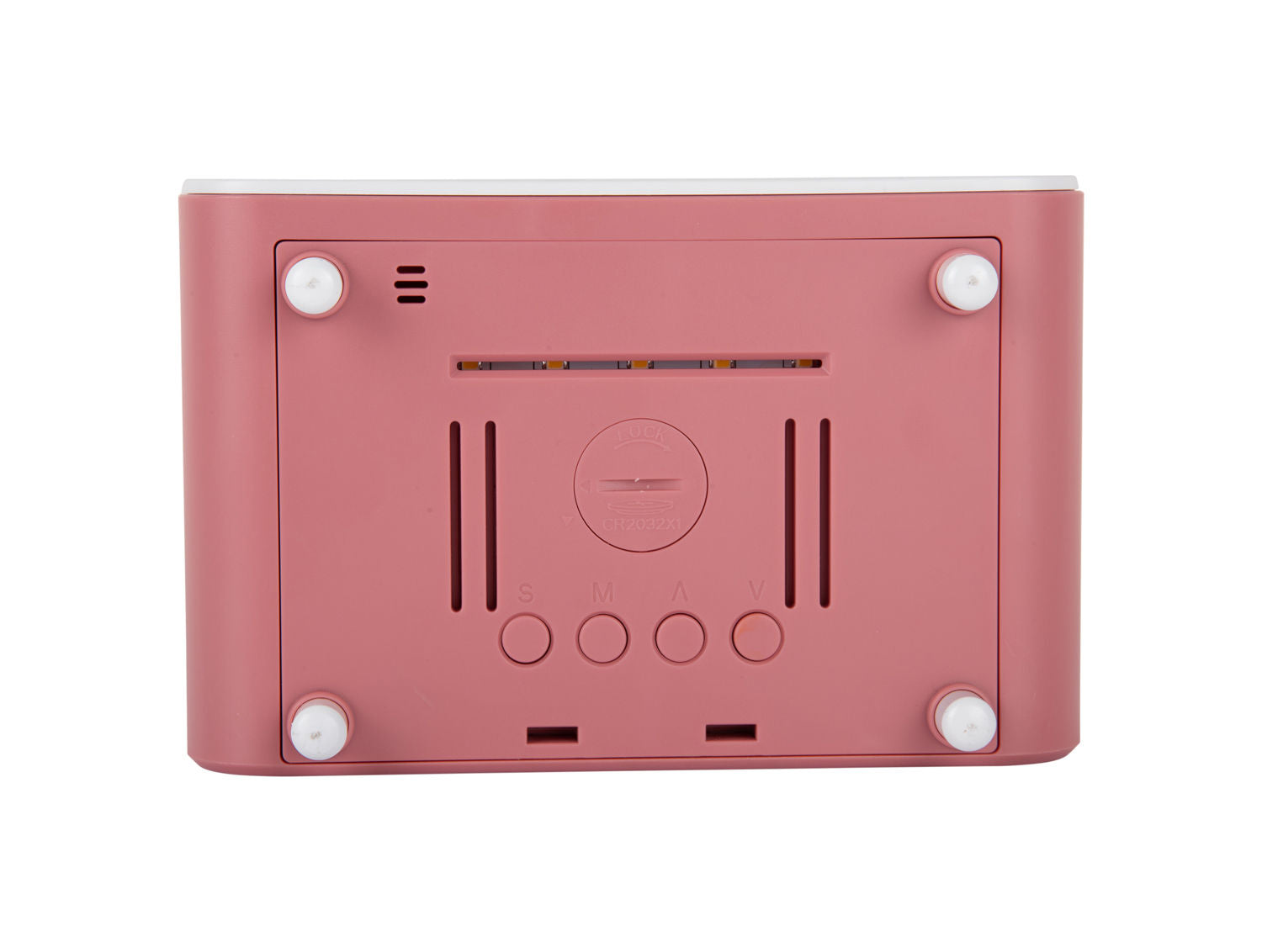 Karlsson Alarm clock Chunky LED w. phone charger rose tan
