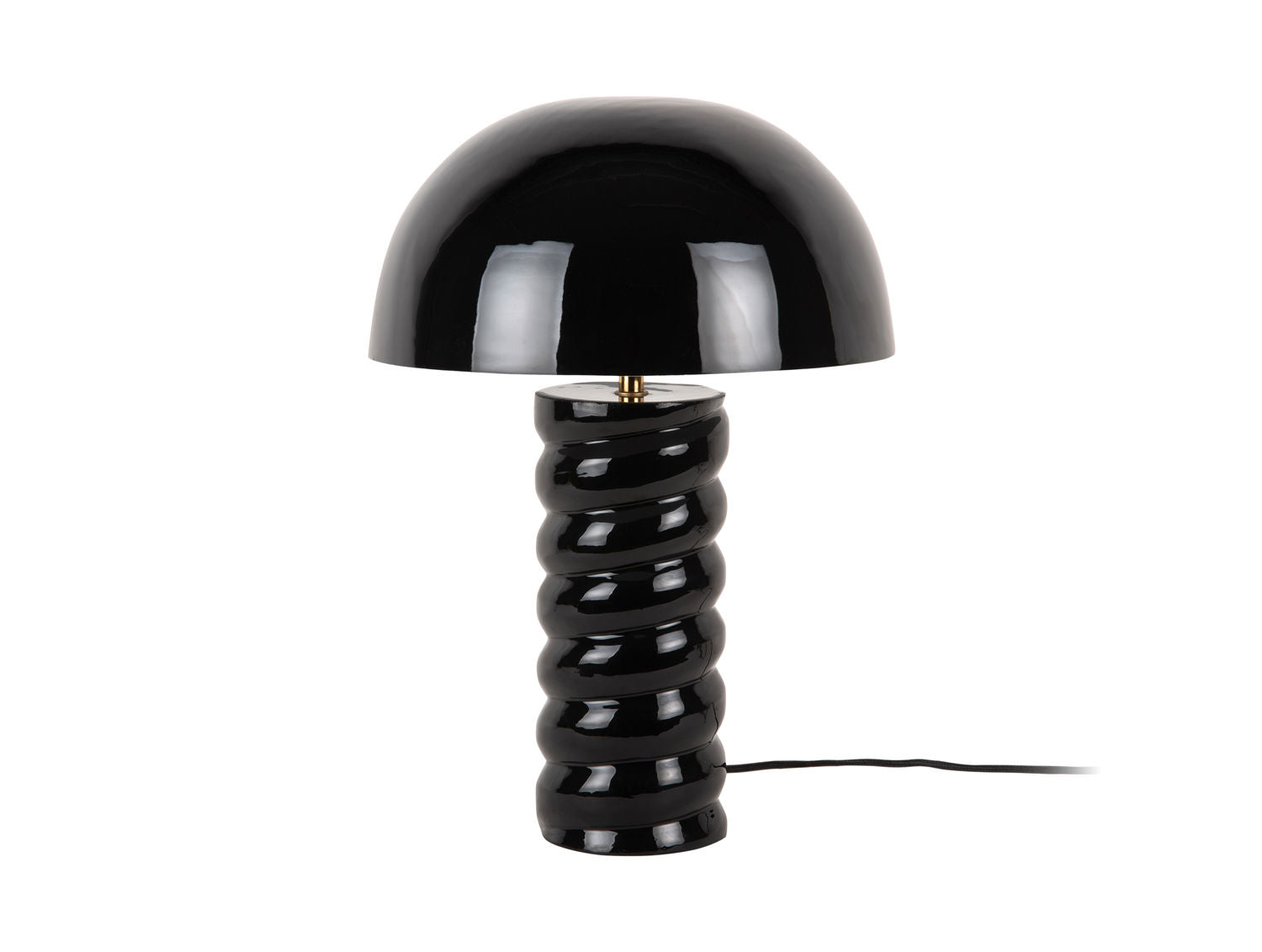 Leitmotiv Bordlampe Gracio emalje sort