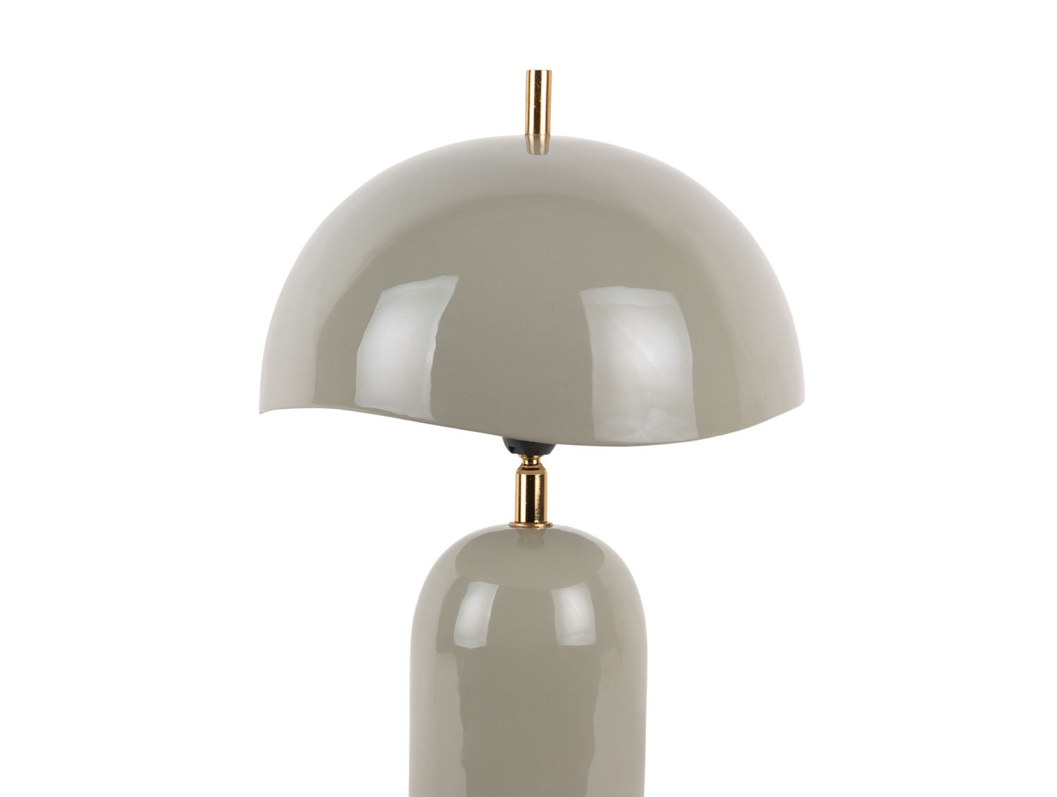 Leitmotiv Bordlampe Querido emalje mørkegrå