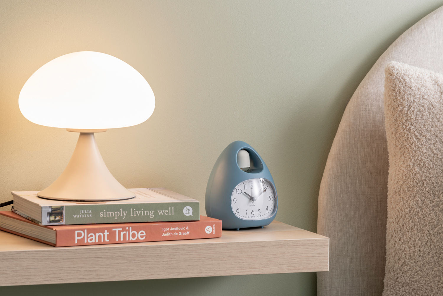 Leitmotiv Bordlampe Hongo jern varm grå
