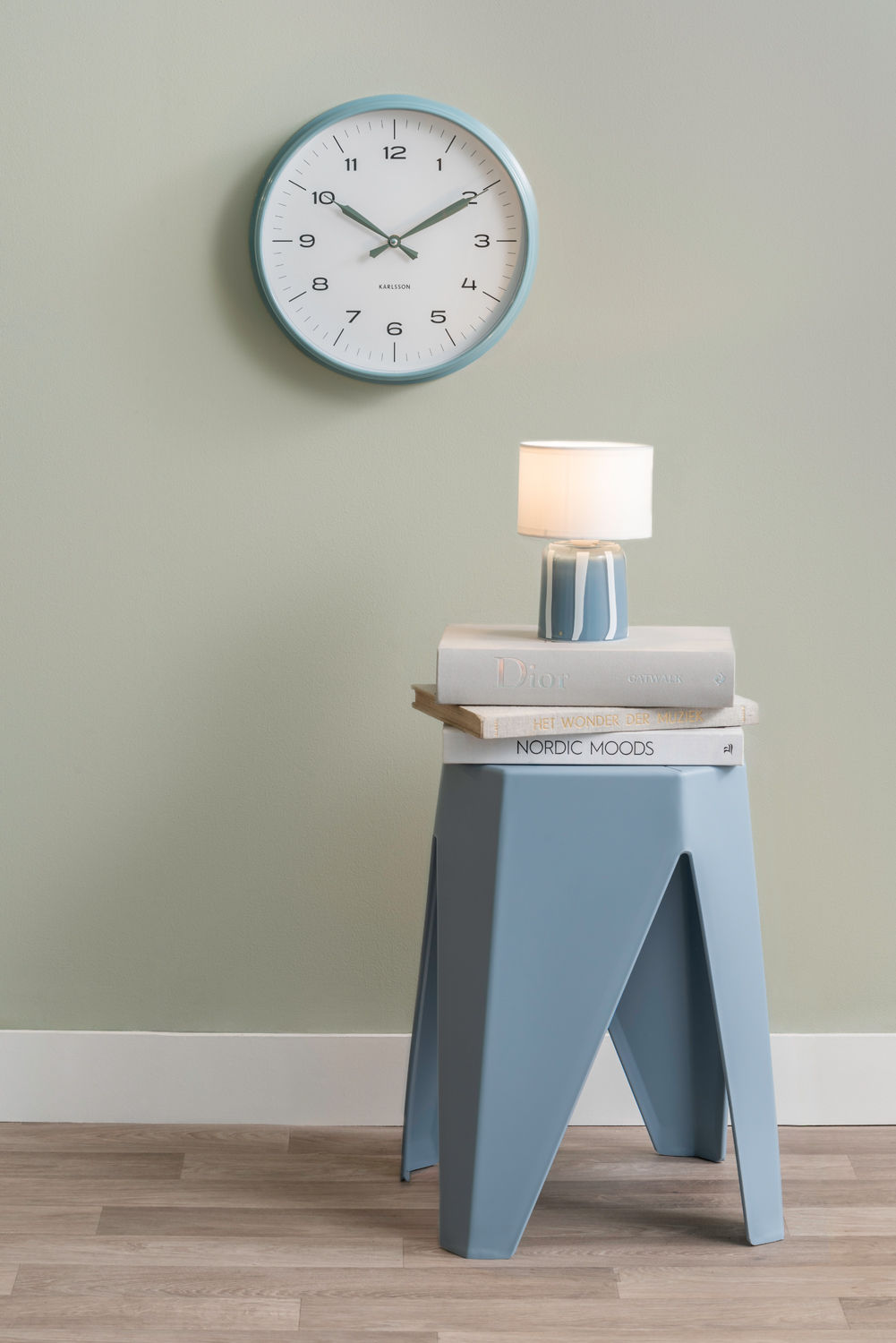 Leitmotiv Bordlampe Verano LED jeans blå