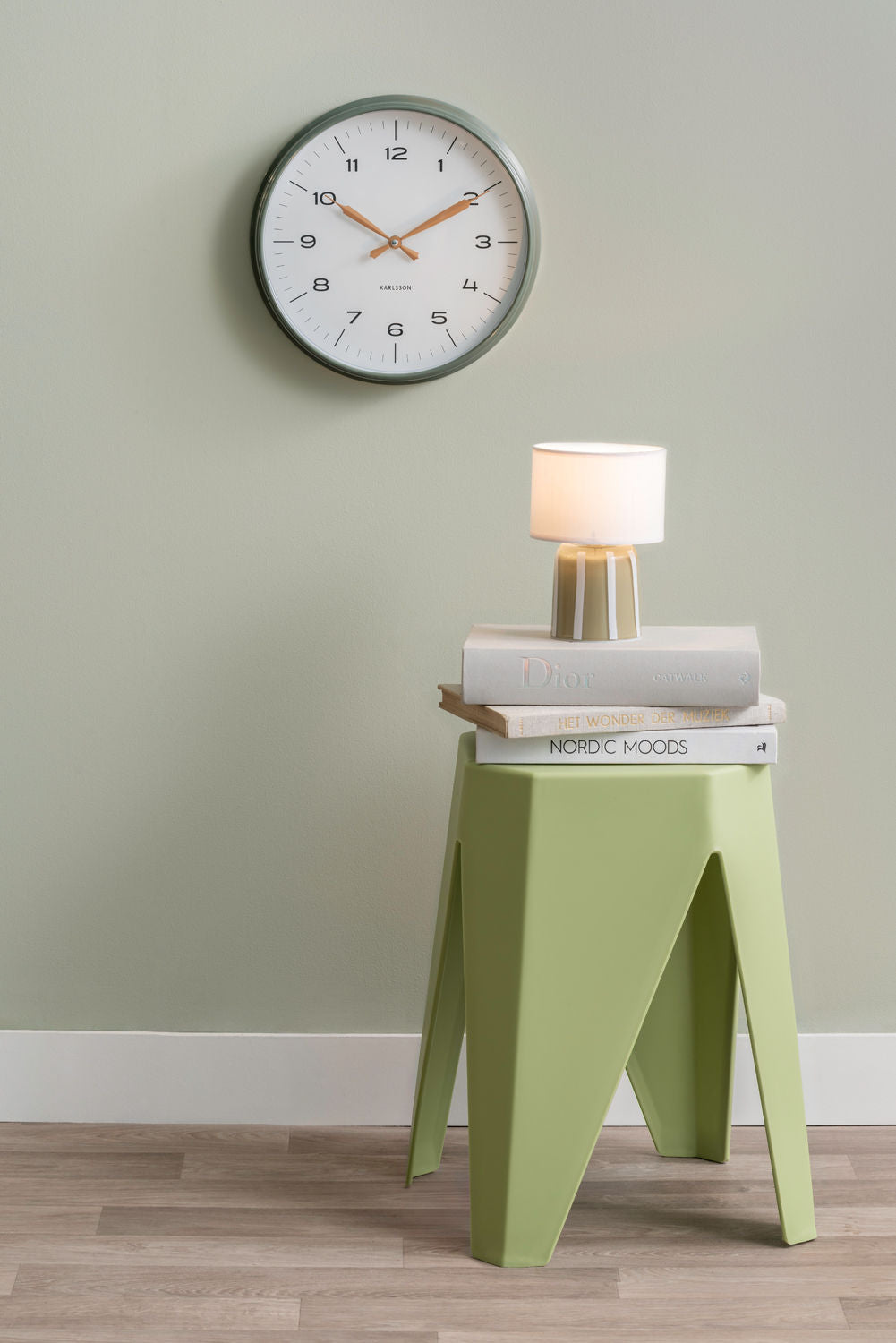 Leitmotiv Bordlampe Verano LED te grøn