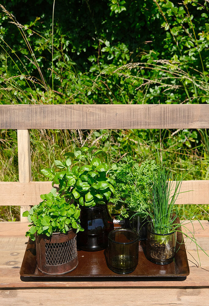 Trademark Living Lawrence vase - chokolade