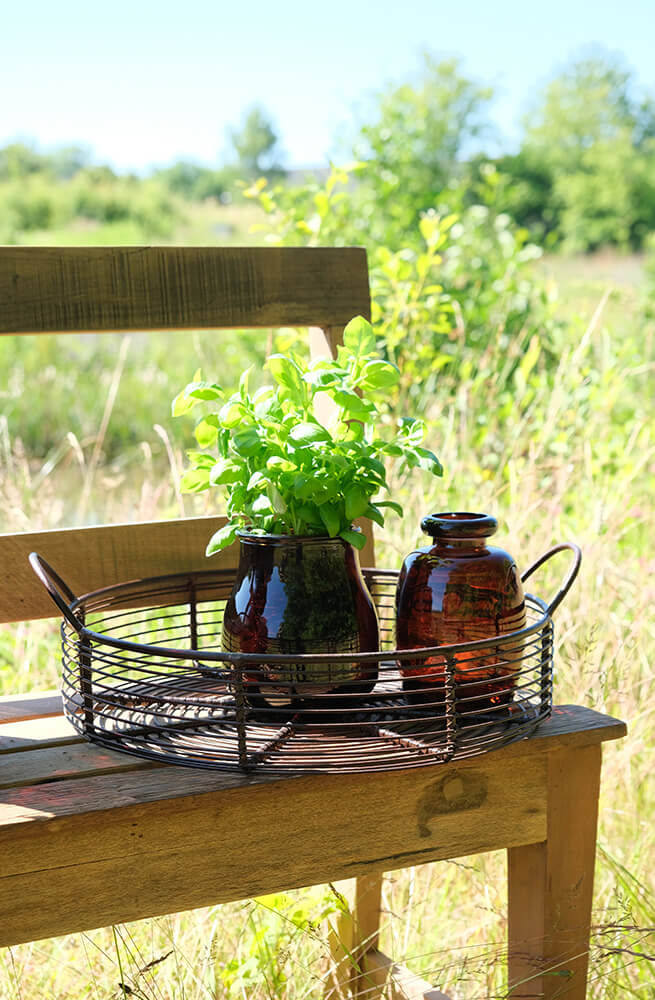 Trademark Living Lawrence vase - chokolade