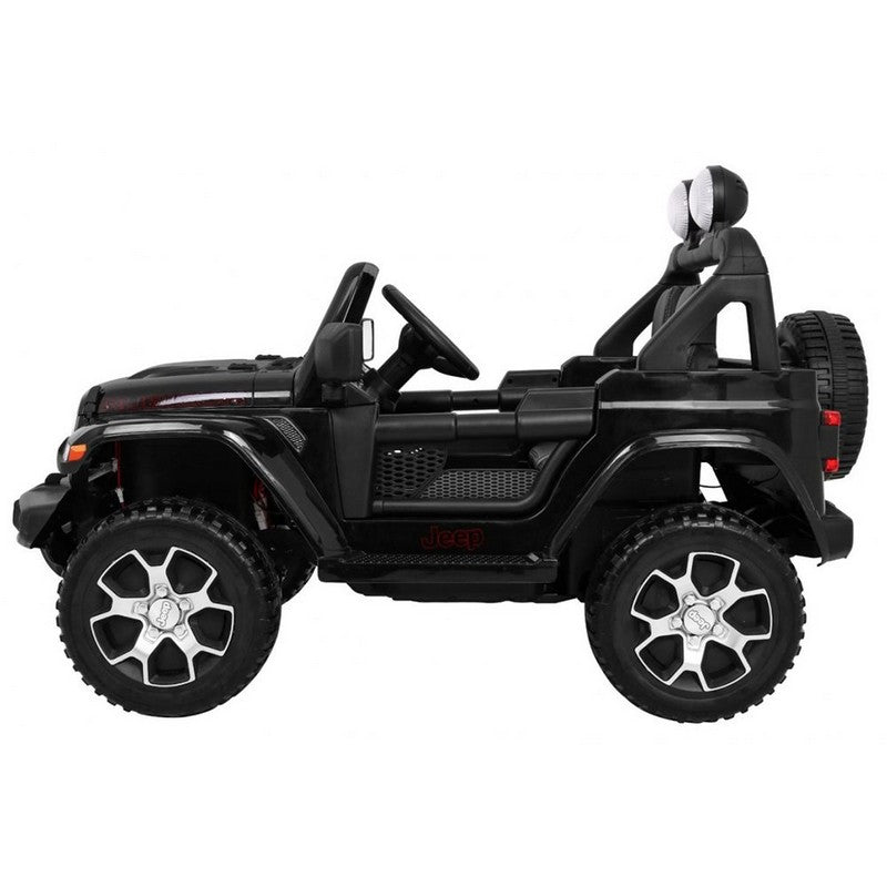 Jeep Wrangler Rubicon sort 4 x 12V