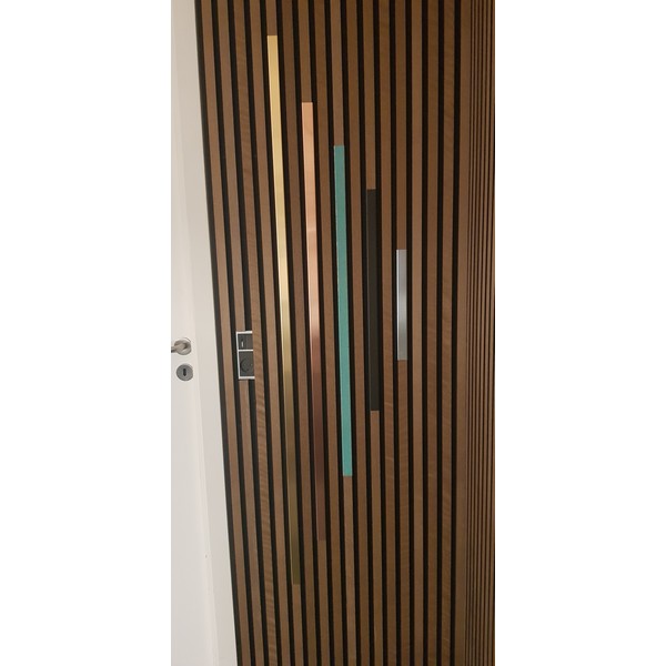 Lines til 27mm akustikpanel Sort zink 90 cm