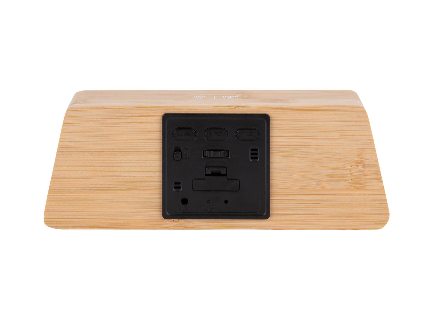 Karlsson Vækkeur Skiftende farve LED bambus