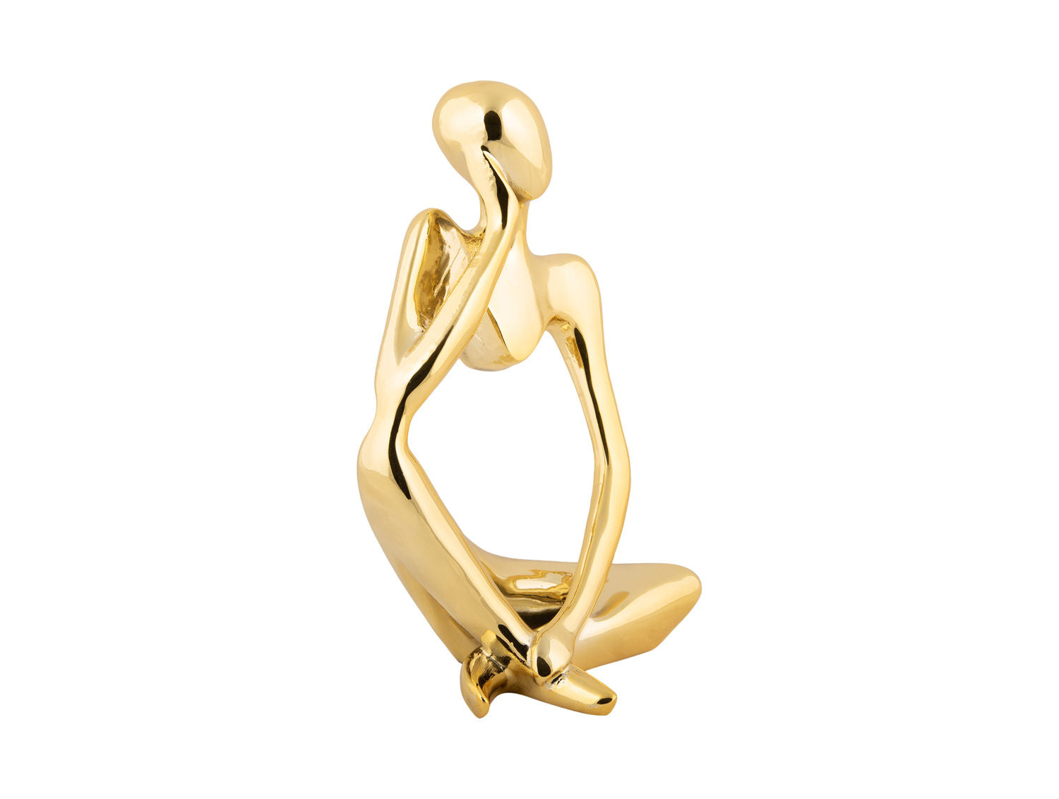 nutidens statue Forestil dig polyresin forgyldt