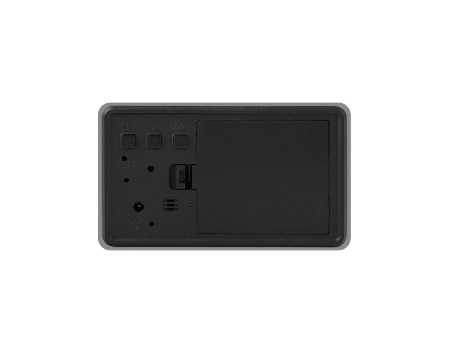 Karlsson Vækkeur Spry tube LED mus grå