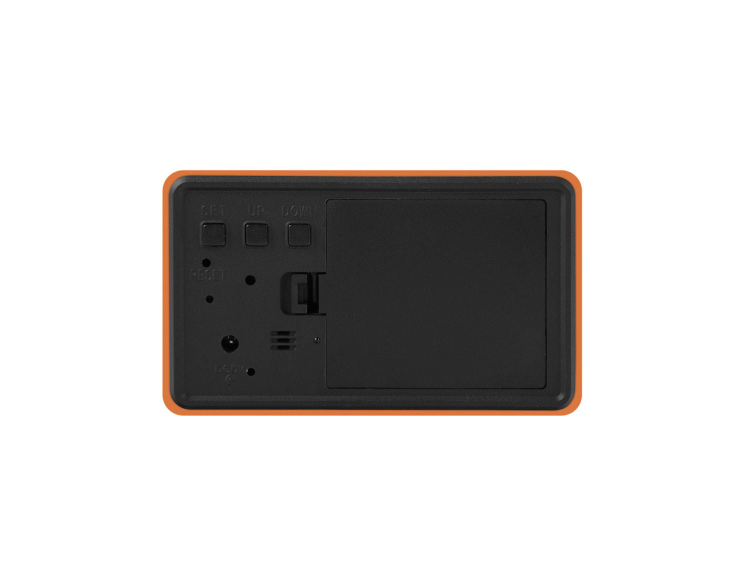 Karlsson Vækkeur Spry tube LED lys orange