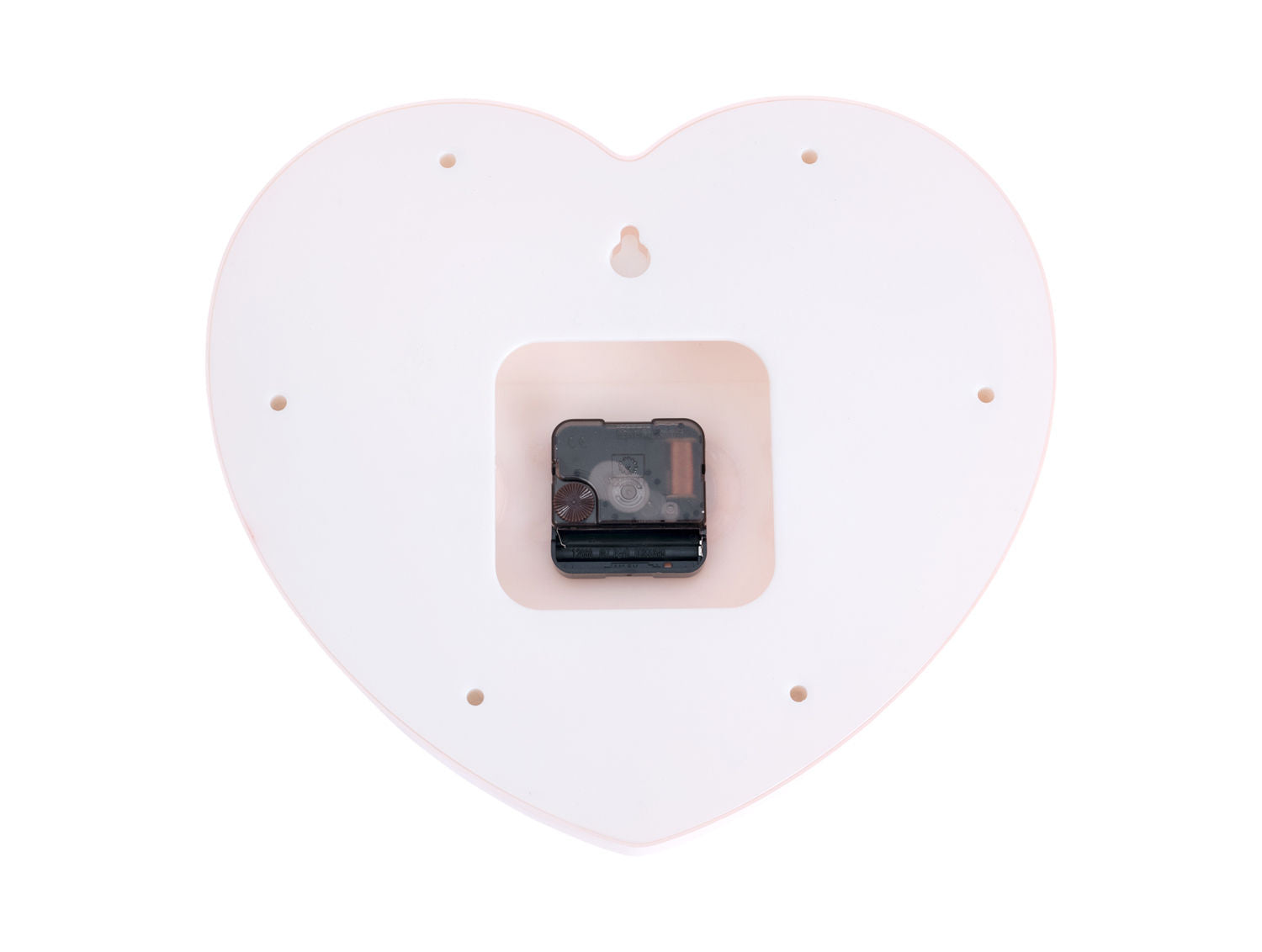 Karlsson Vægur Heart Candy blød pink