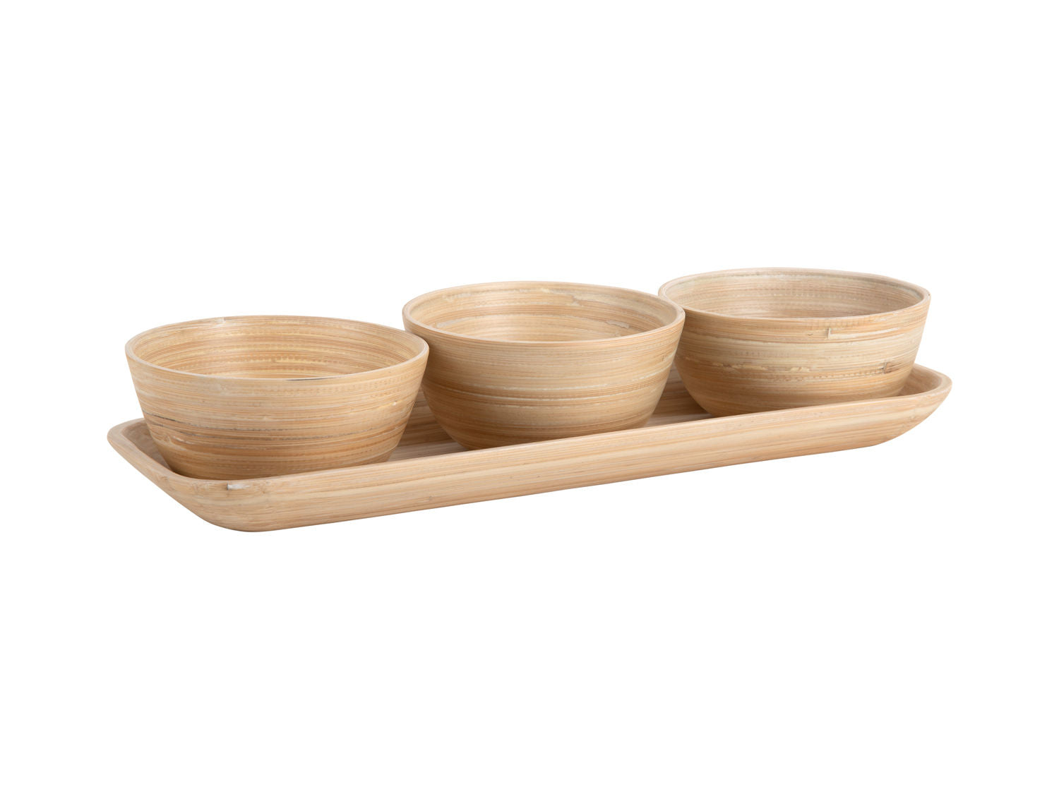 nutid Snacksæt Puro bambus naturel