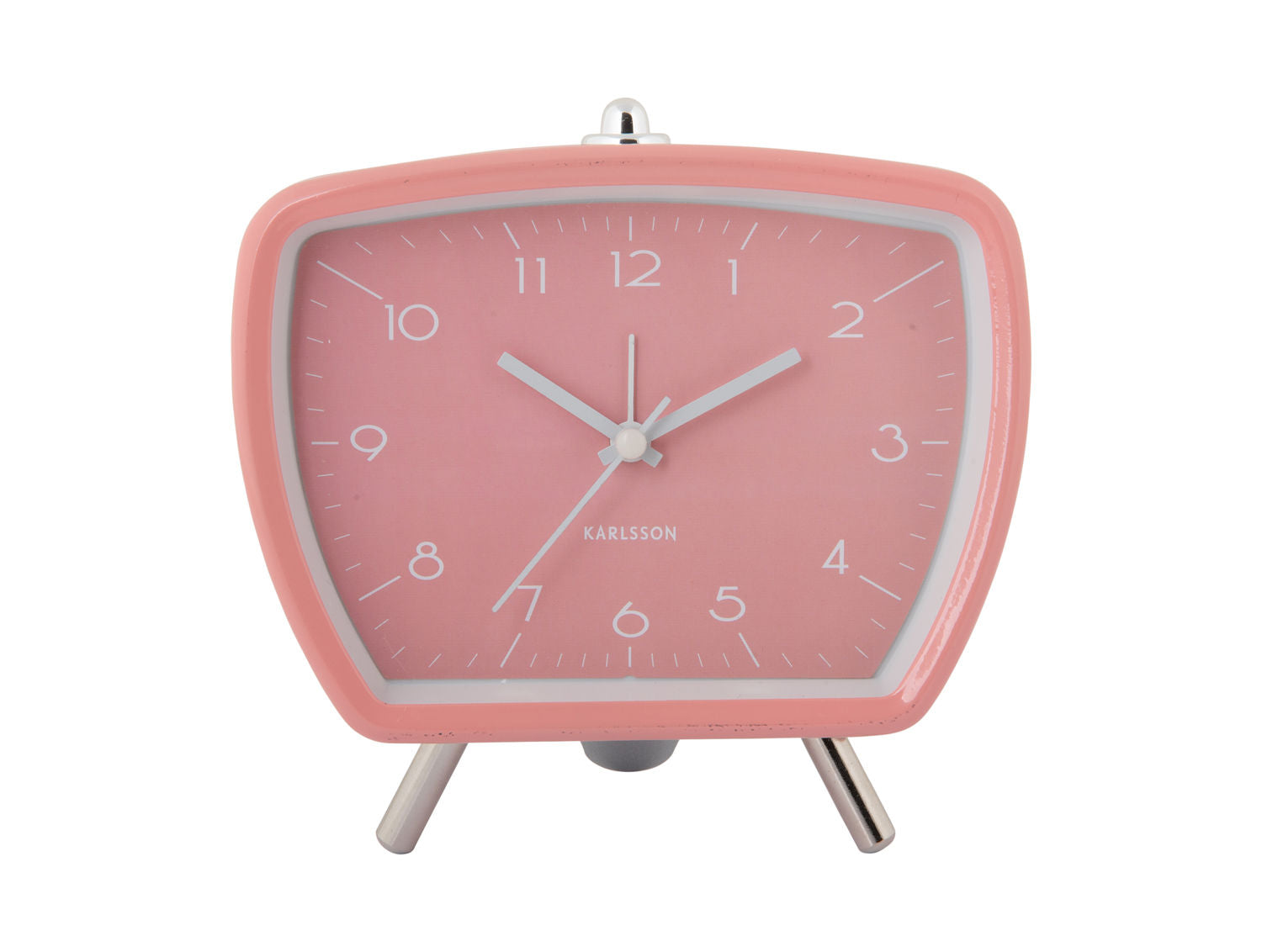 Karlsson Vækkeur Candy Circus Retro flamingo pink