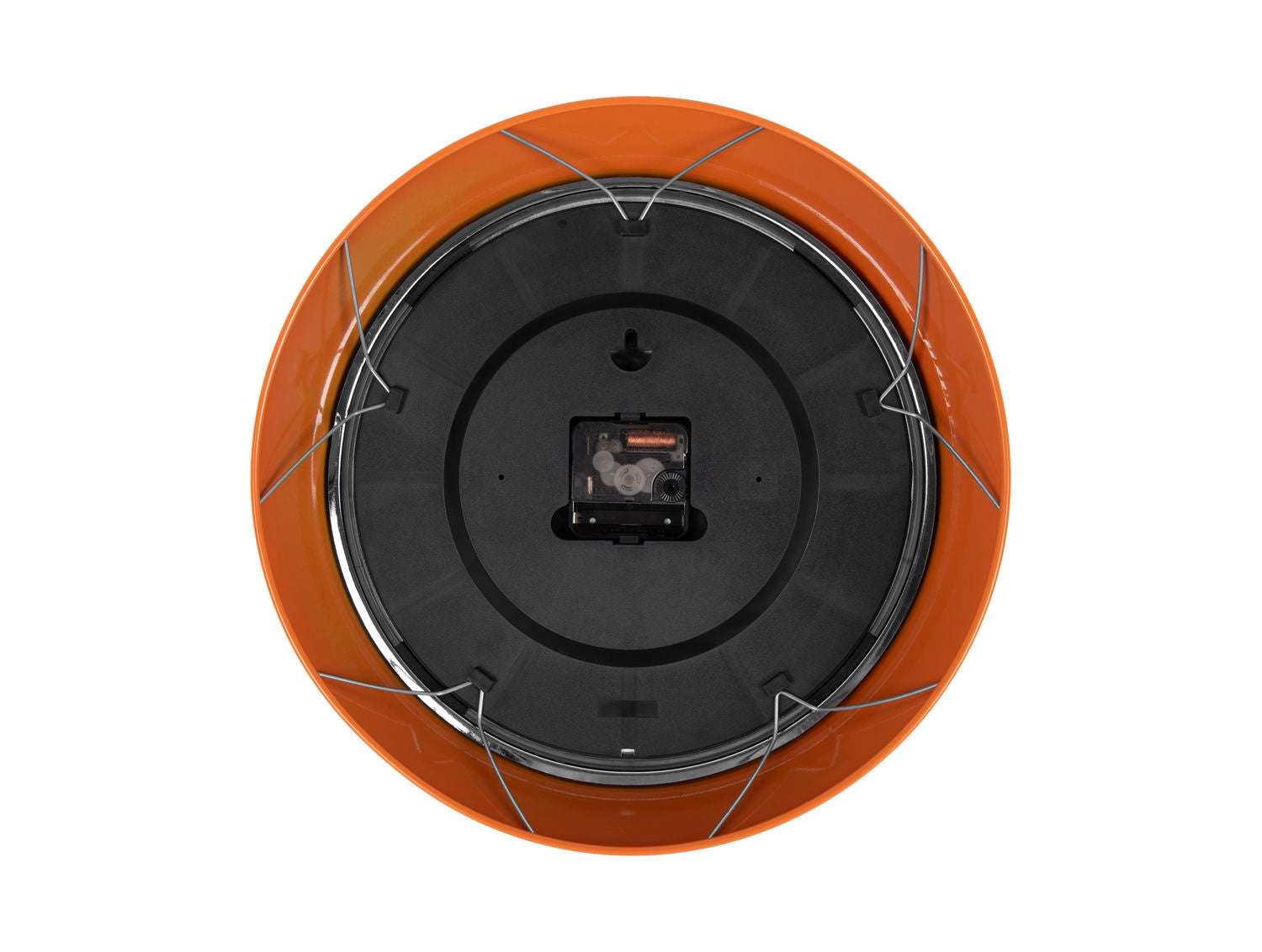 Karlsson Vægur Modern Retro lys orange