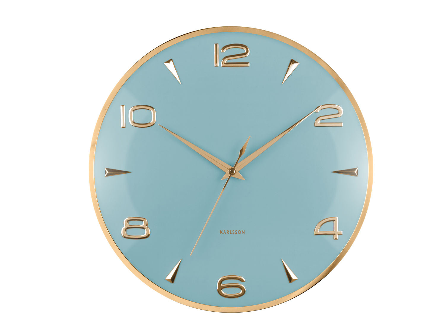Karlsson Vægur Sienna Glow disty blue