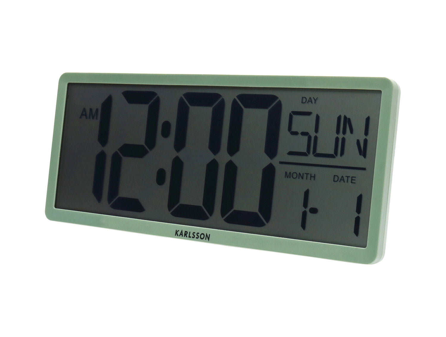 Karlsson Væg/Bordur Retro LCD junglegrøn