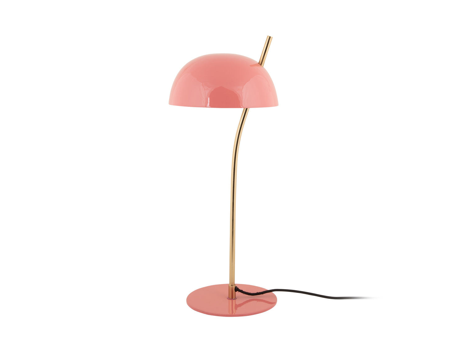 Leitmotiv Bordlampe Vivo emalje rose tan