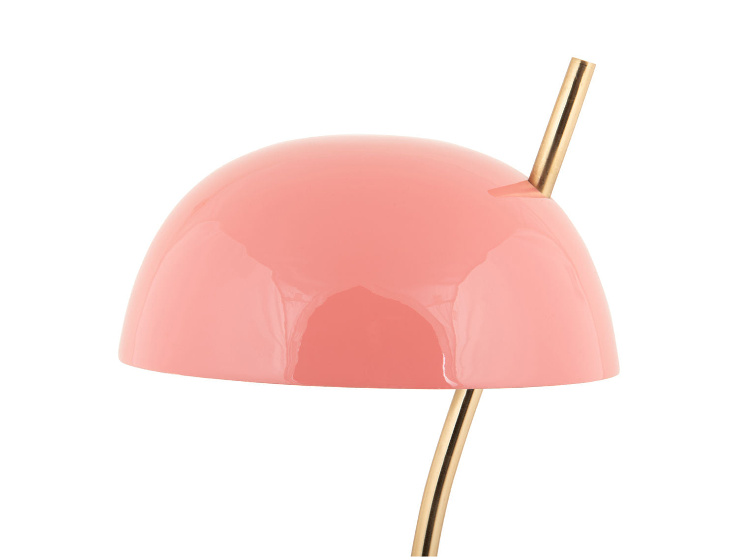 Leitmotiv Bordlampe Vivo emalje rose tan