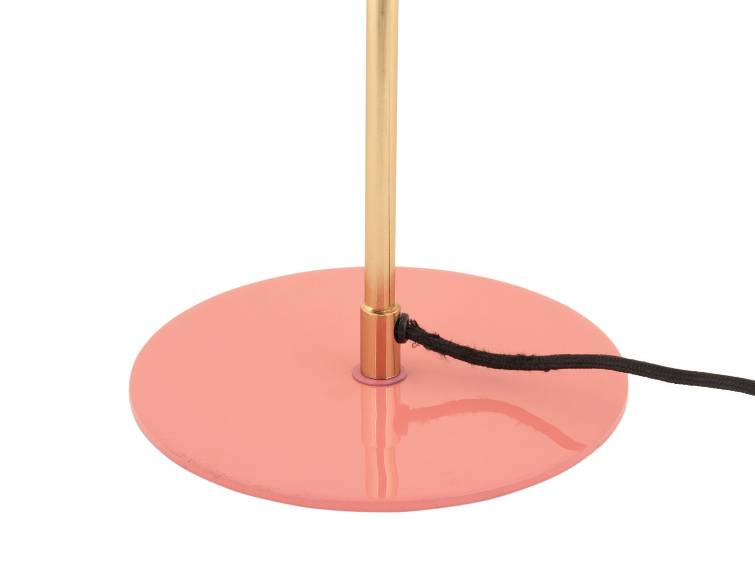 Leitmotiv Bordlampe Vivo emalje rose tan