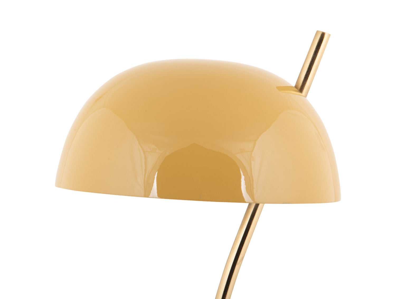 Leitmotiv Bordlampe Vivo emalje honninggul