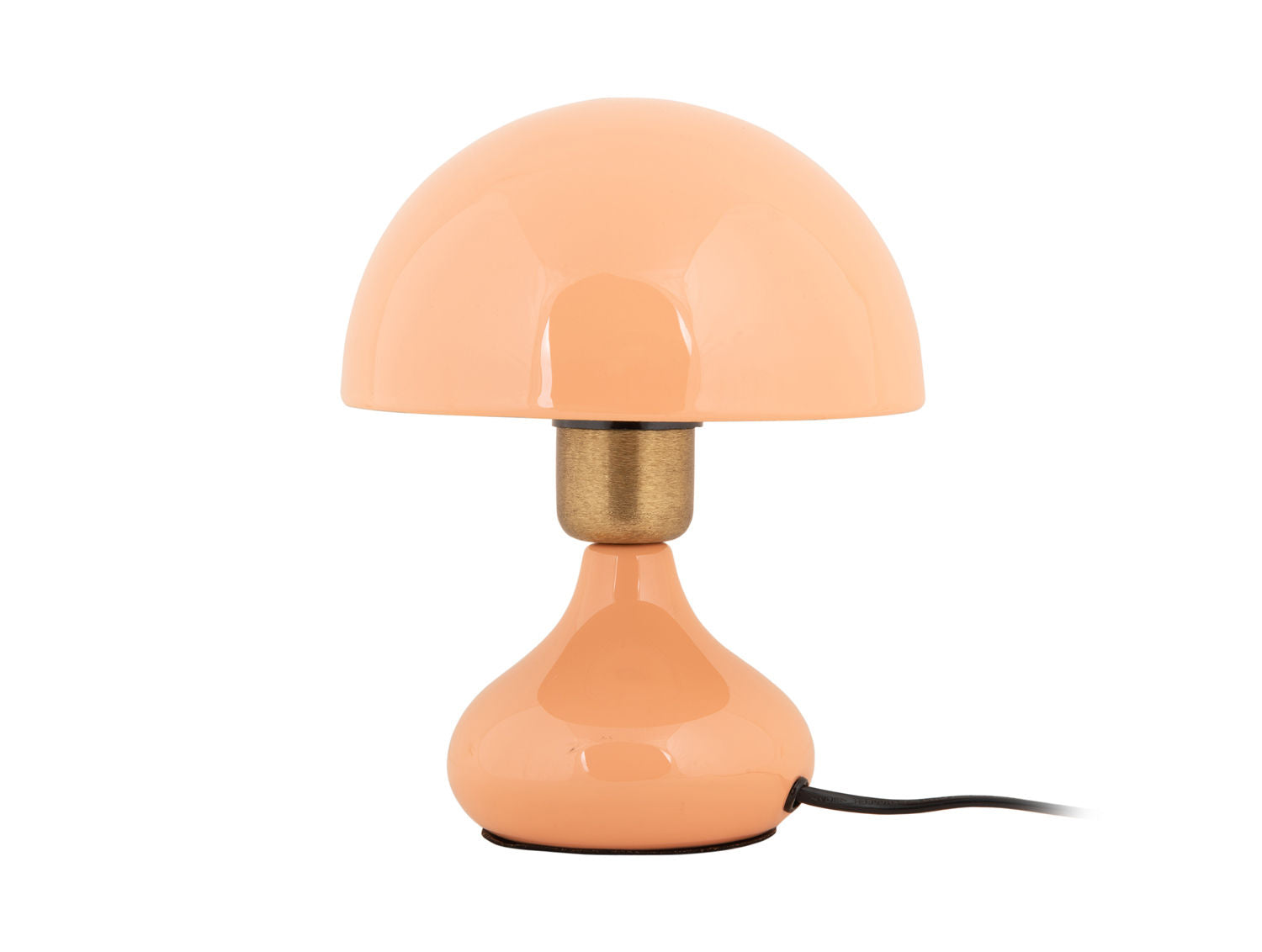 Leitmotiv Bordlampe Binc emalje fersken orange