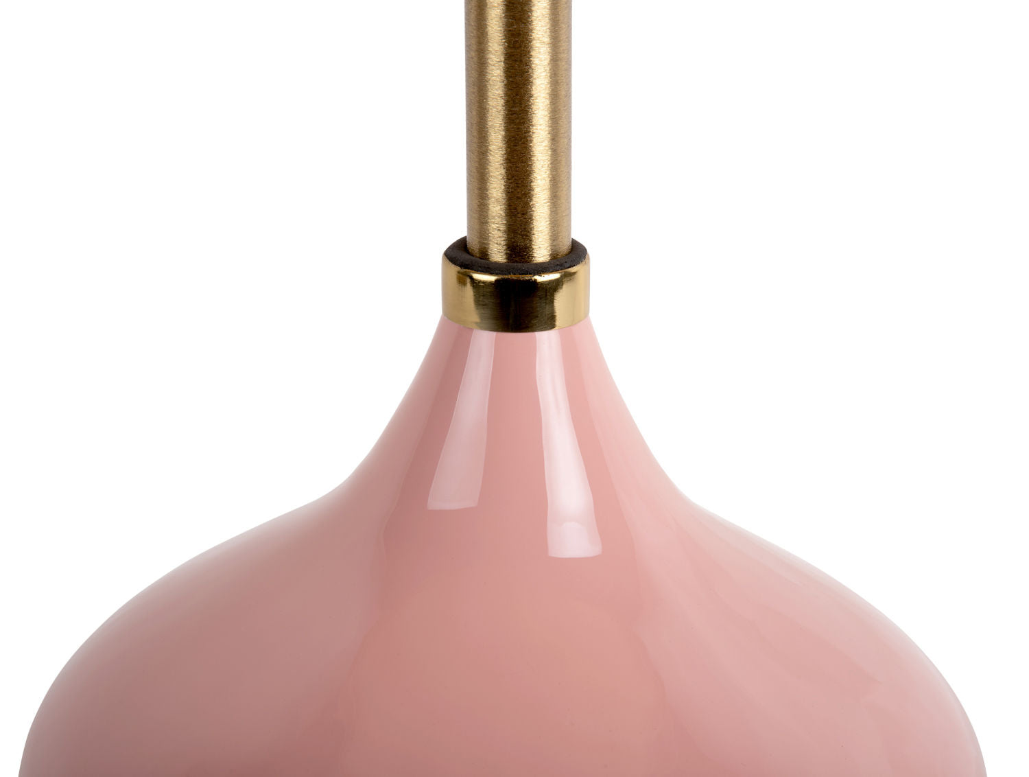 Leitmotiv Sidebord Kensi emalje flamingo pink