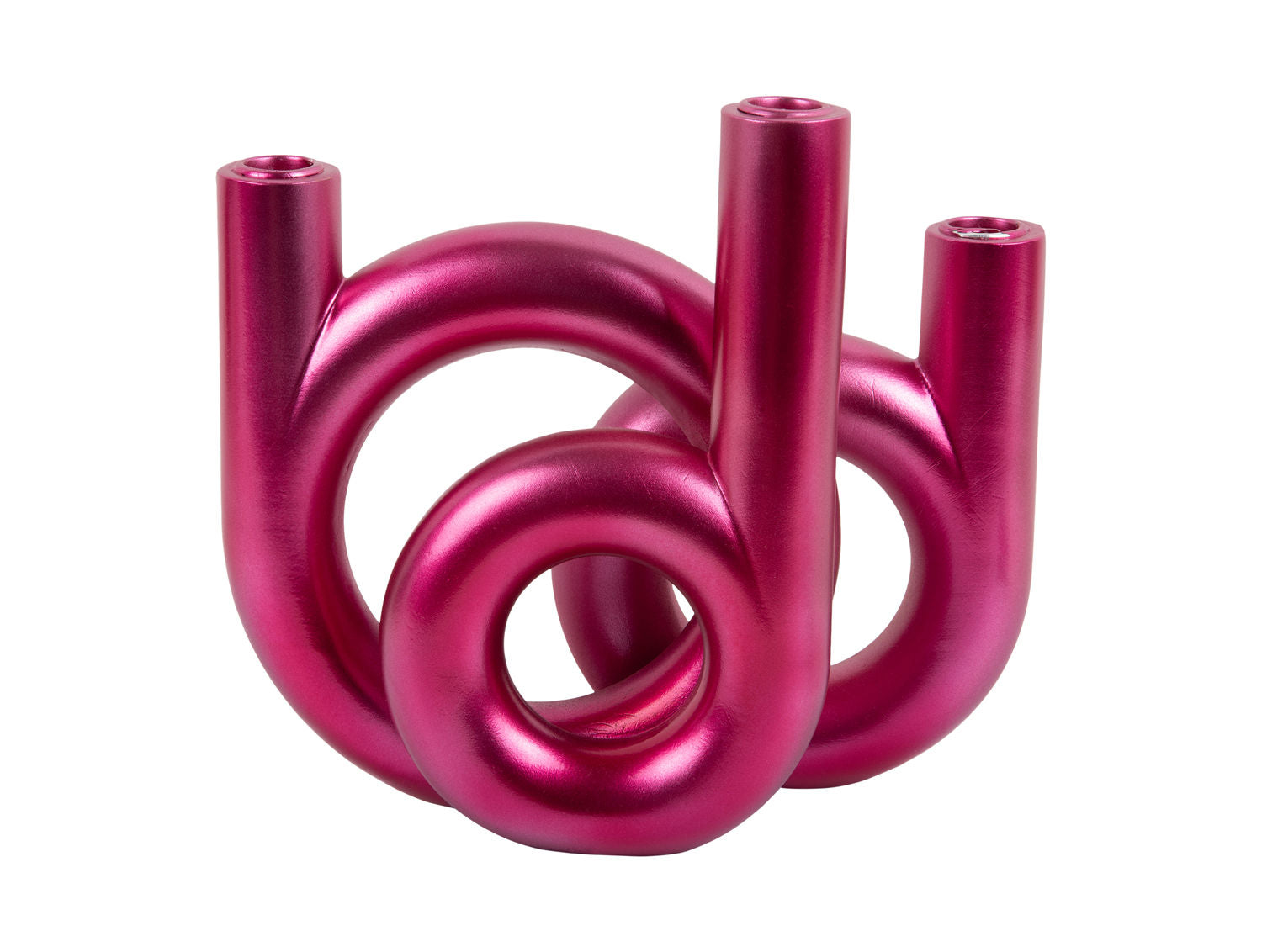 nutid Lysestage Ringe medium metallisk mørk pink