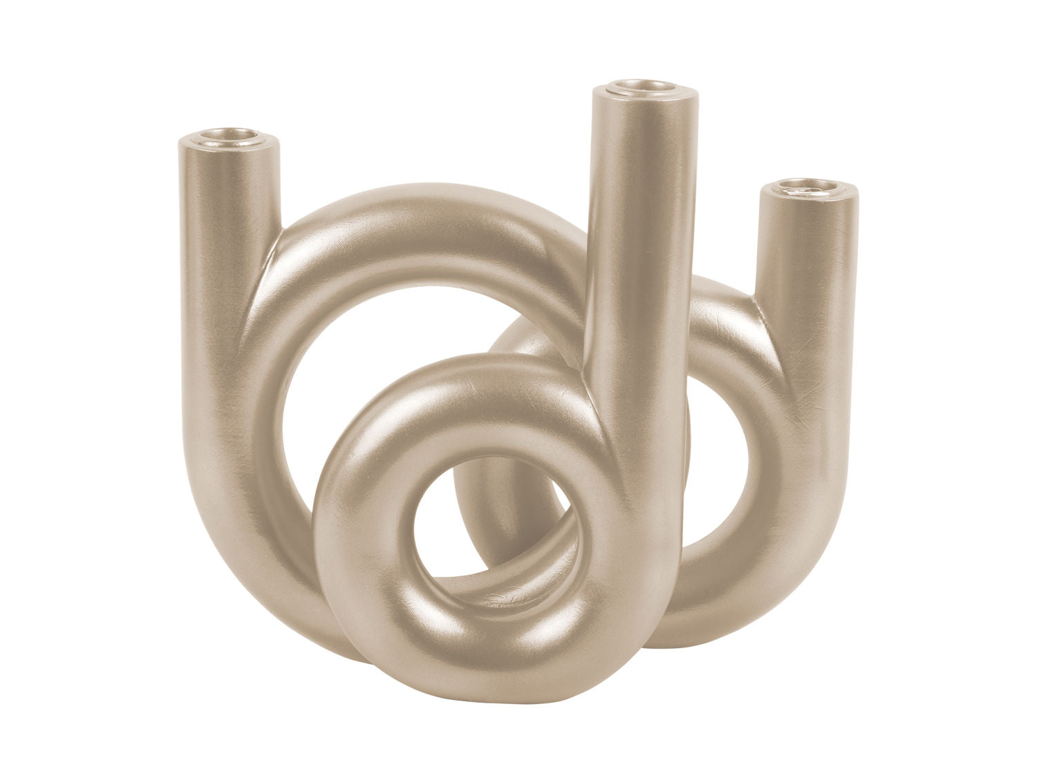 nutid Lysestage Ringe medium metallisk guld