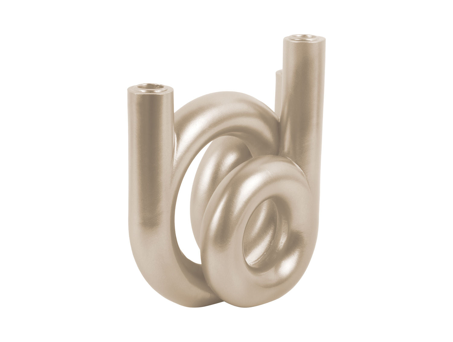 nutid Lysestage Ringe medium metallisk guld