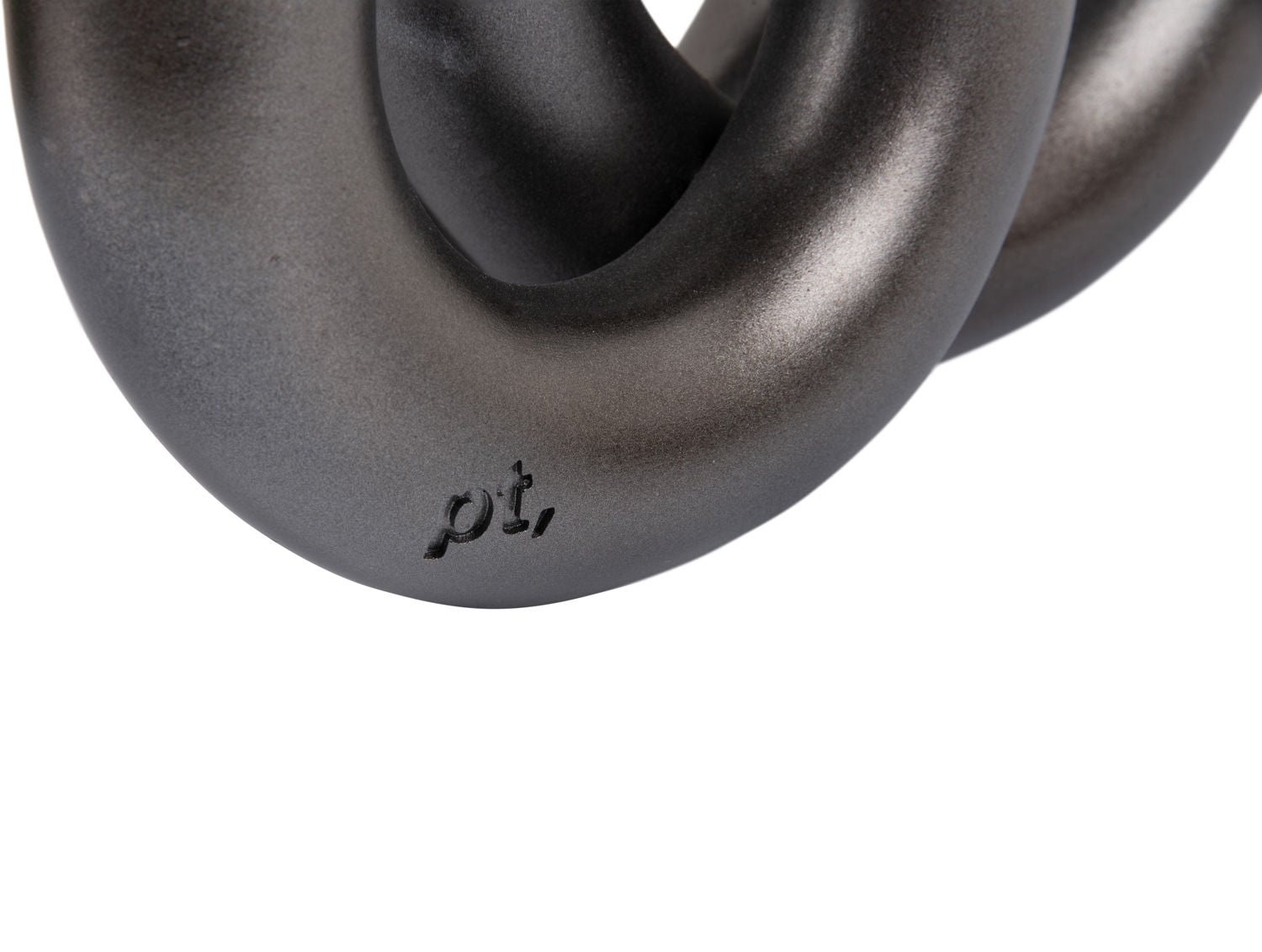 nutid Lysestage Ringe medium metallic mørkegrå