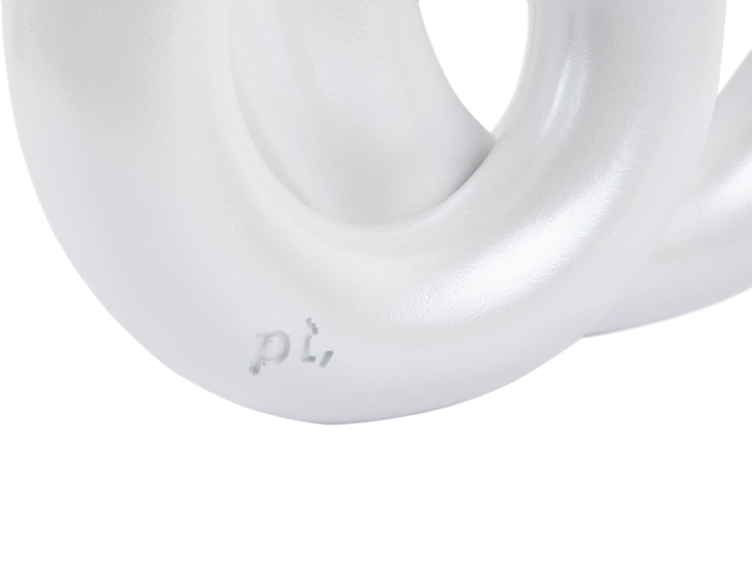 nutid Lysestage Ringe medium metallic hvid