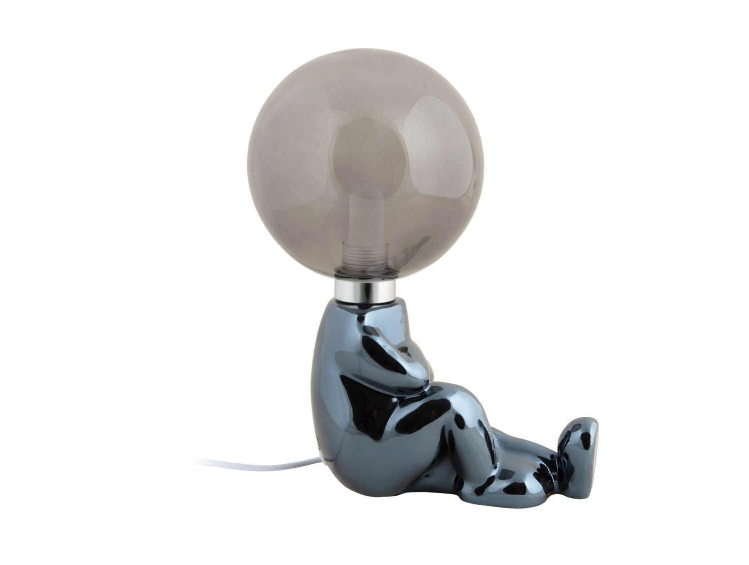 Leitmotiv Bordlampe Joey LED keramisk sortbelagt