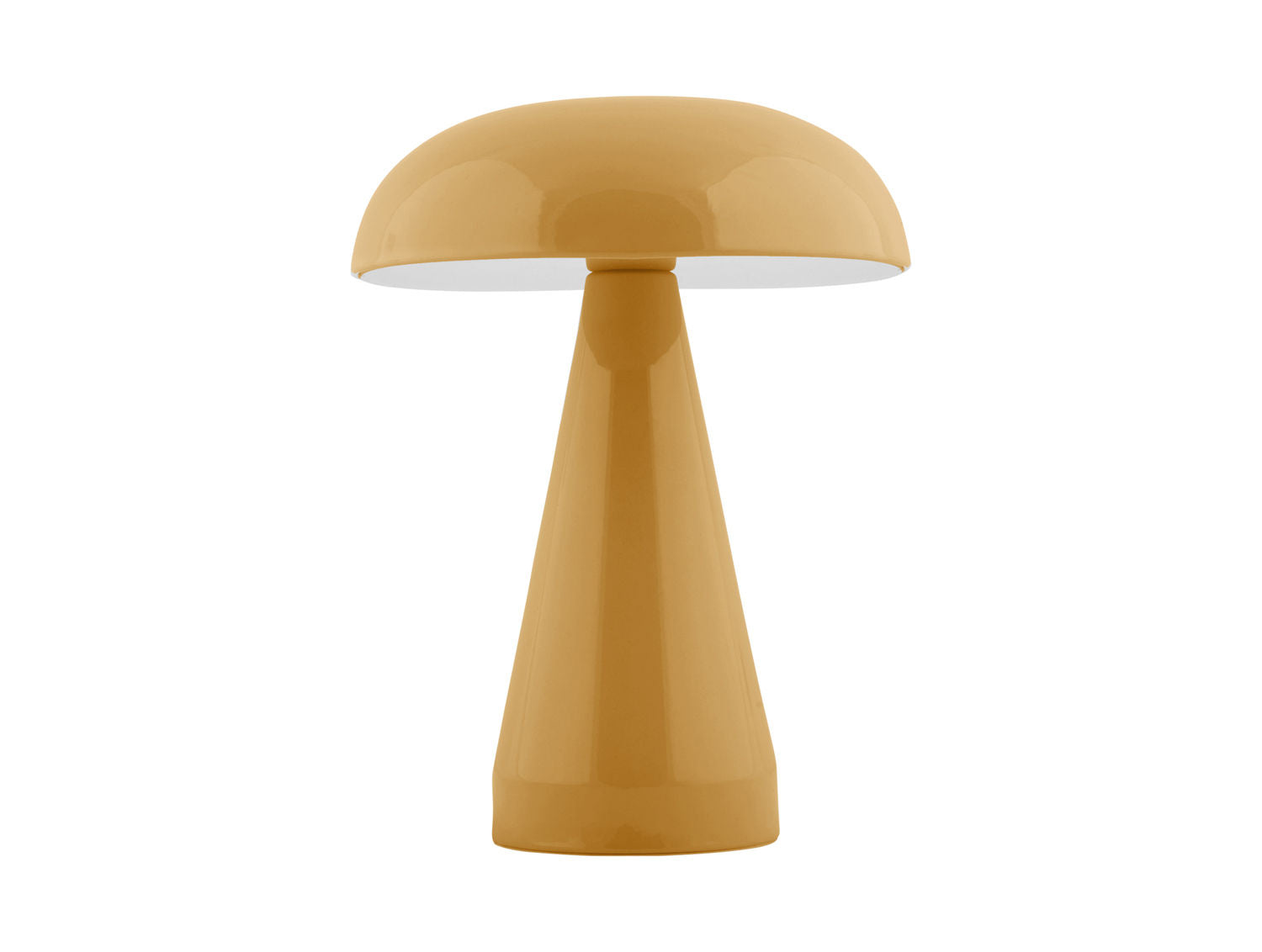 Leitmotiv Bordlampe Rachel LED jern okkergul