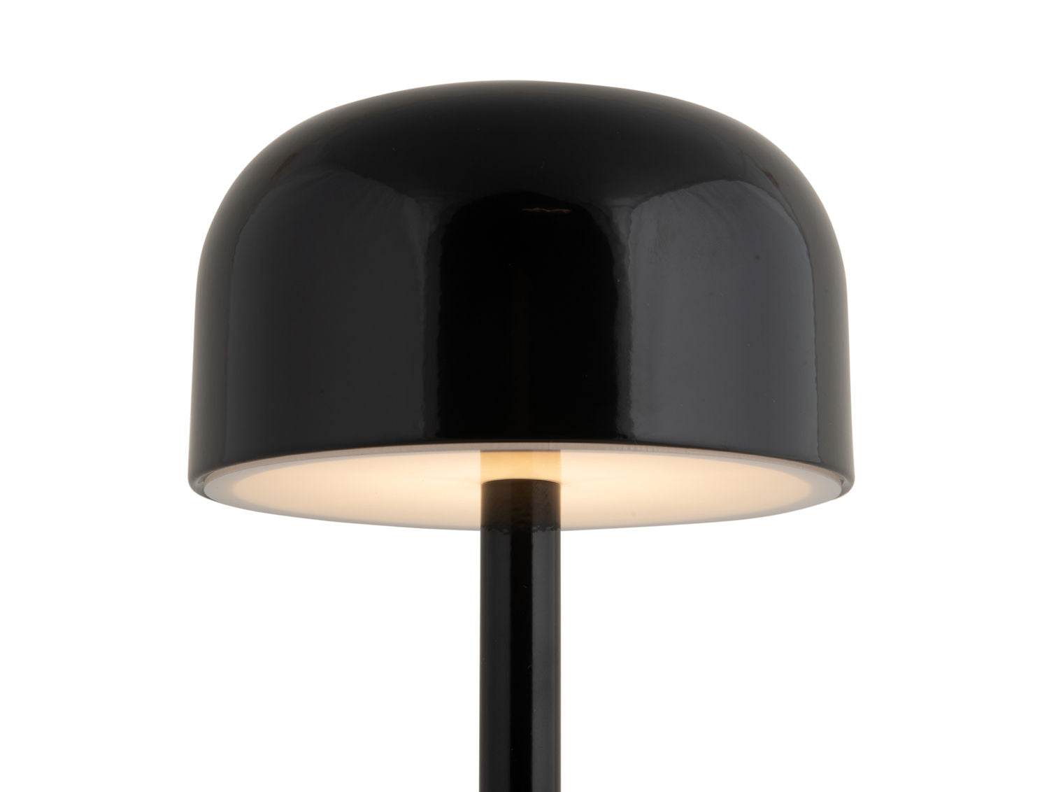 Leitmotiv Bordlampe James LED jern skinnende sort