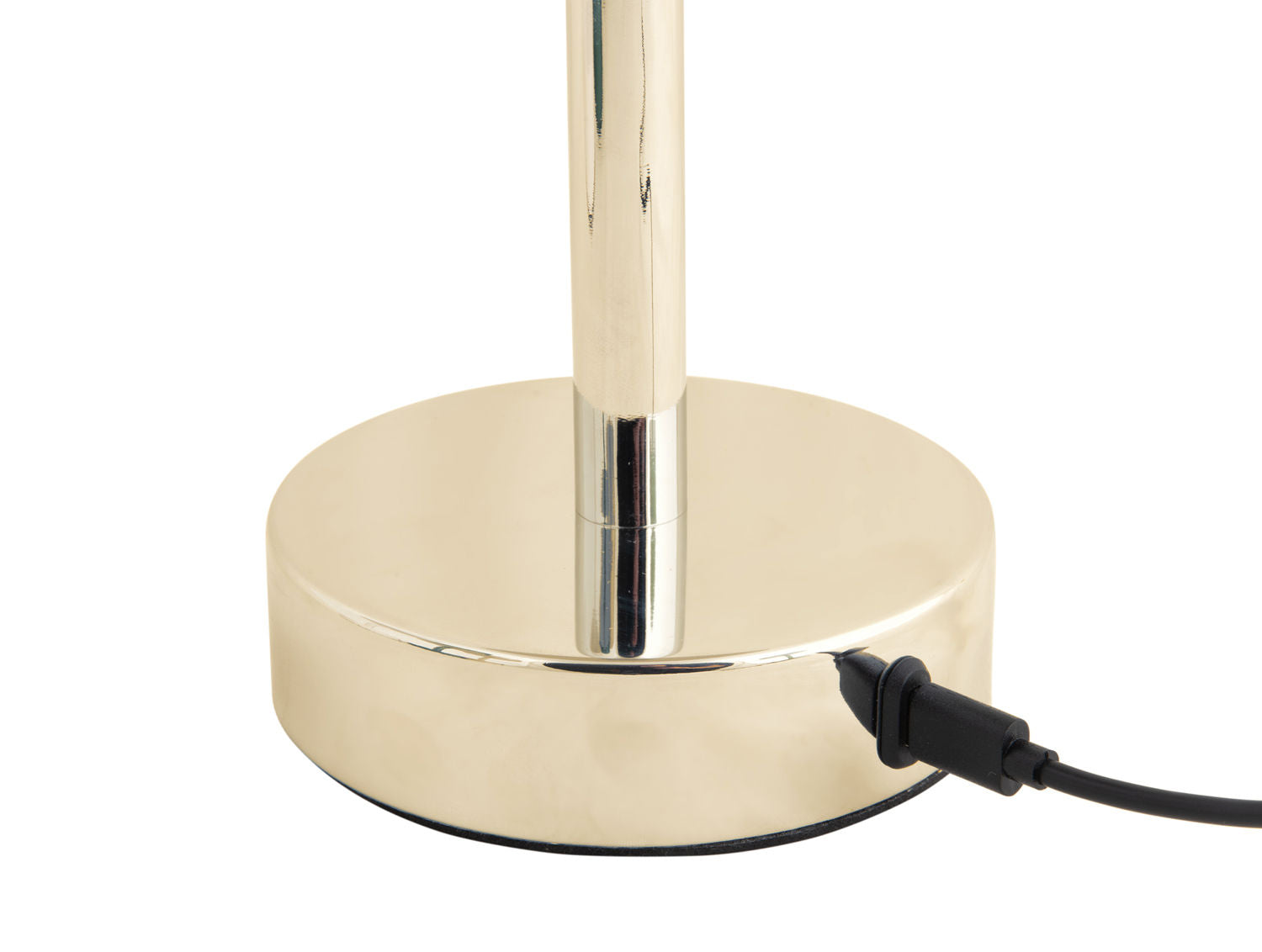 Leitmotiv Bordlampe James LED jern forgyldt