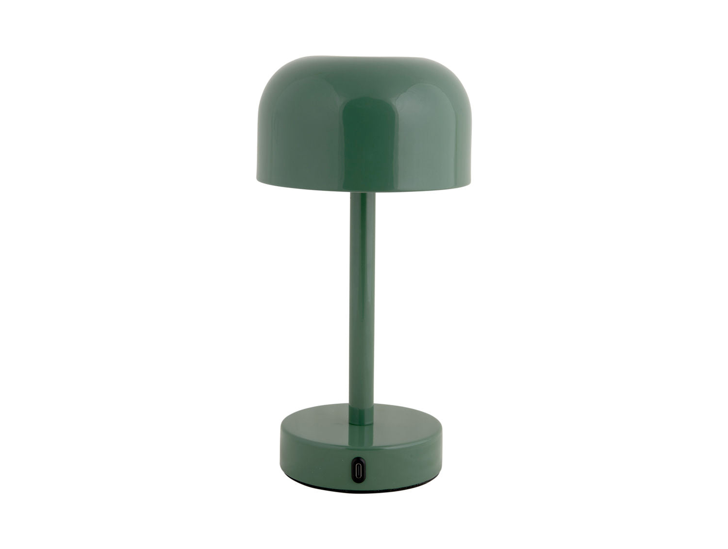 Leitmotiv Bordlampe James LED jern skinnende junglegrøn