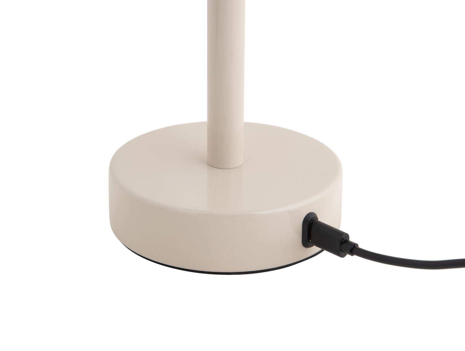 Leitmotiv Bordlampe James LED jern skinnende varm grå