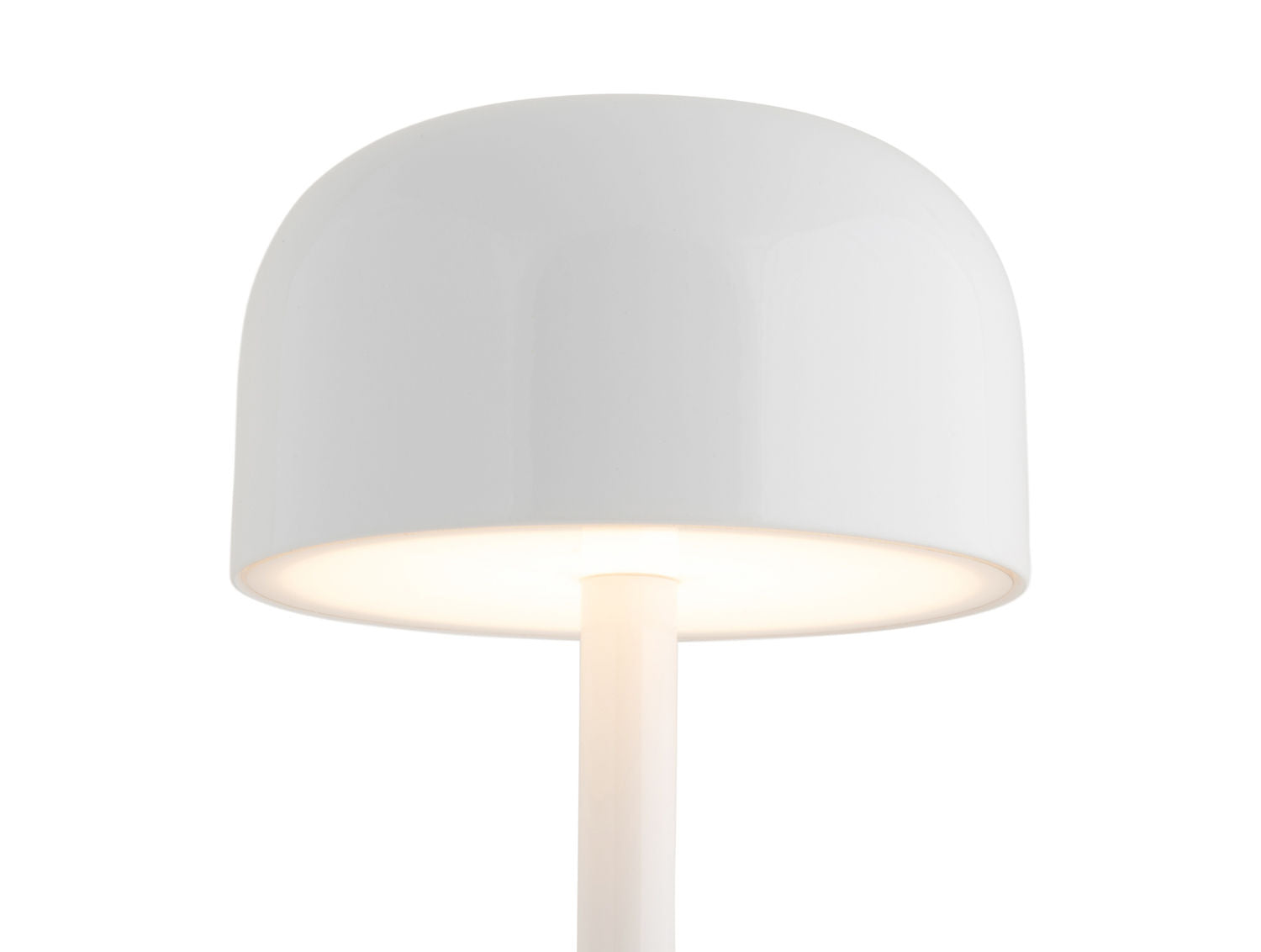 Leitmotiv Bordlampe James LED jern skinnende hvid