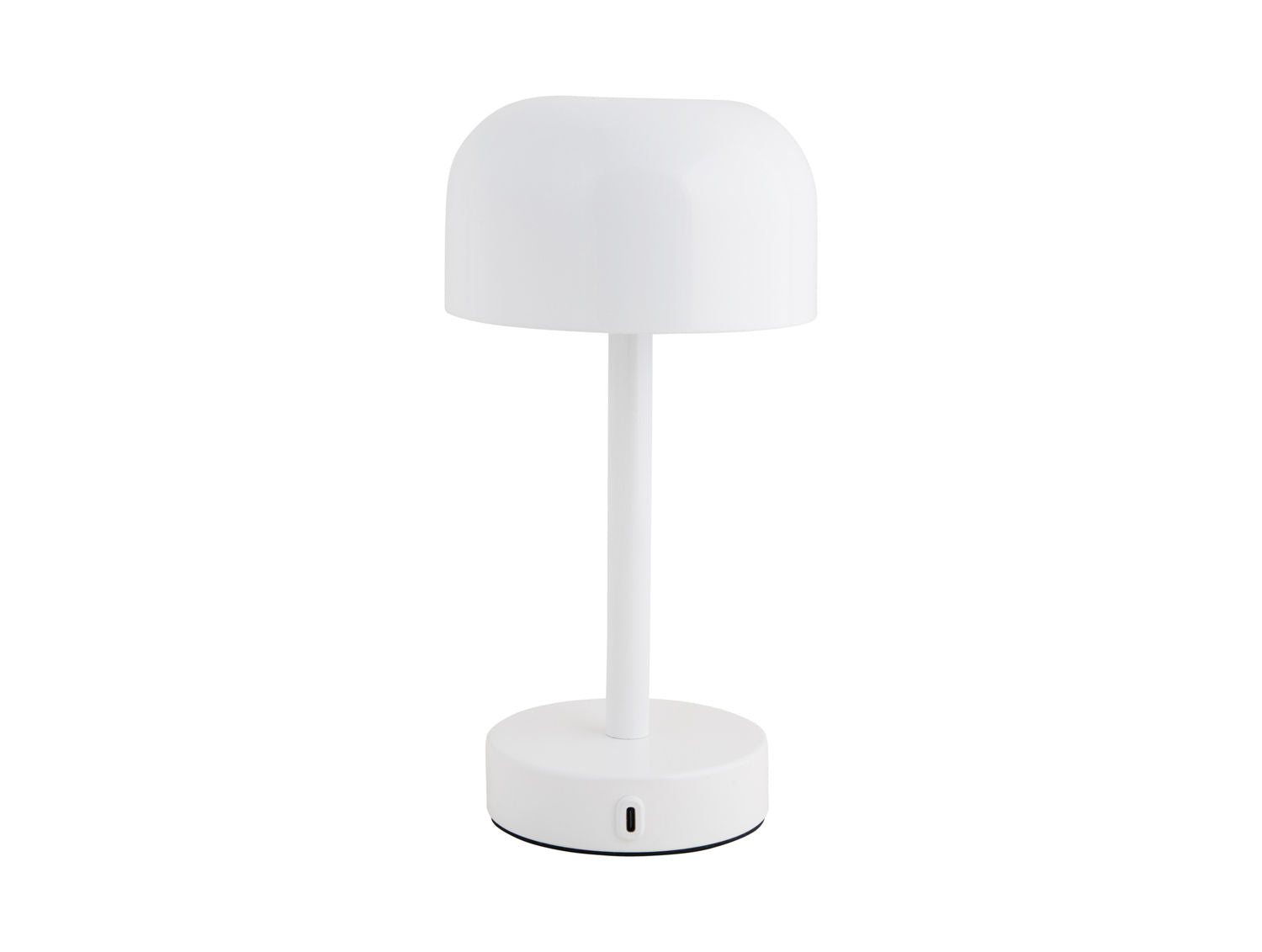 Leitmotiv Bordlampe James LED jern skinnende hvid