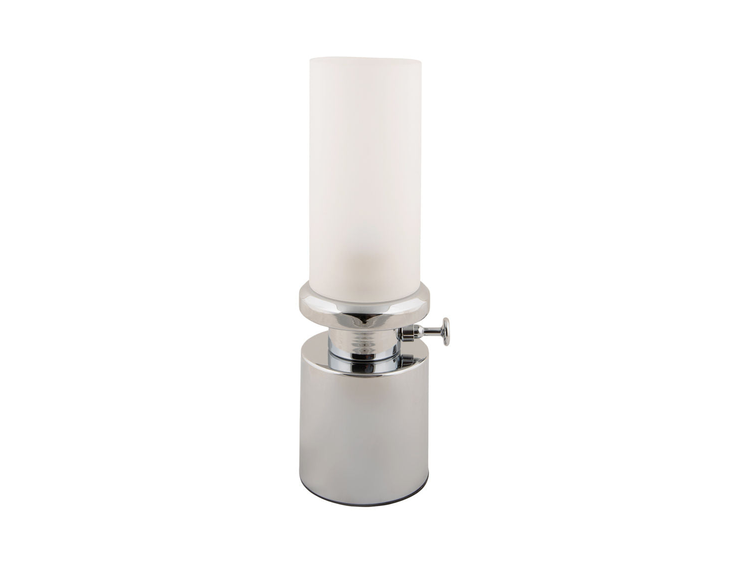 Leitmotiv Bordlampe Camp LED forkromet
