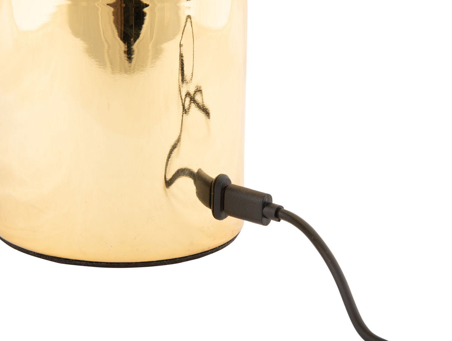 Leitmotiv Bordlampe Camp LED forgyldt