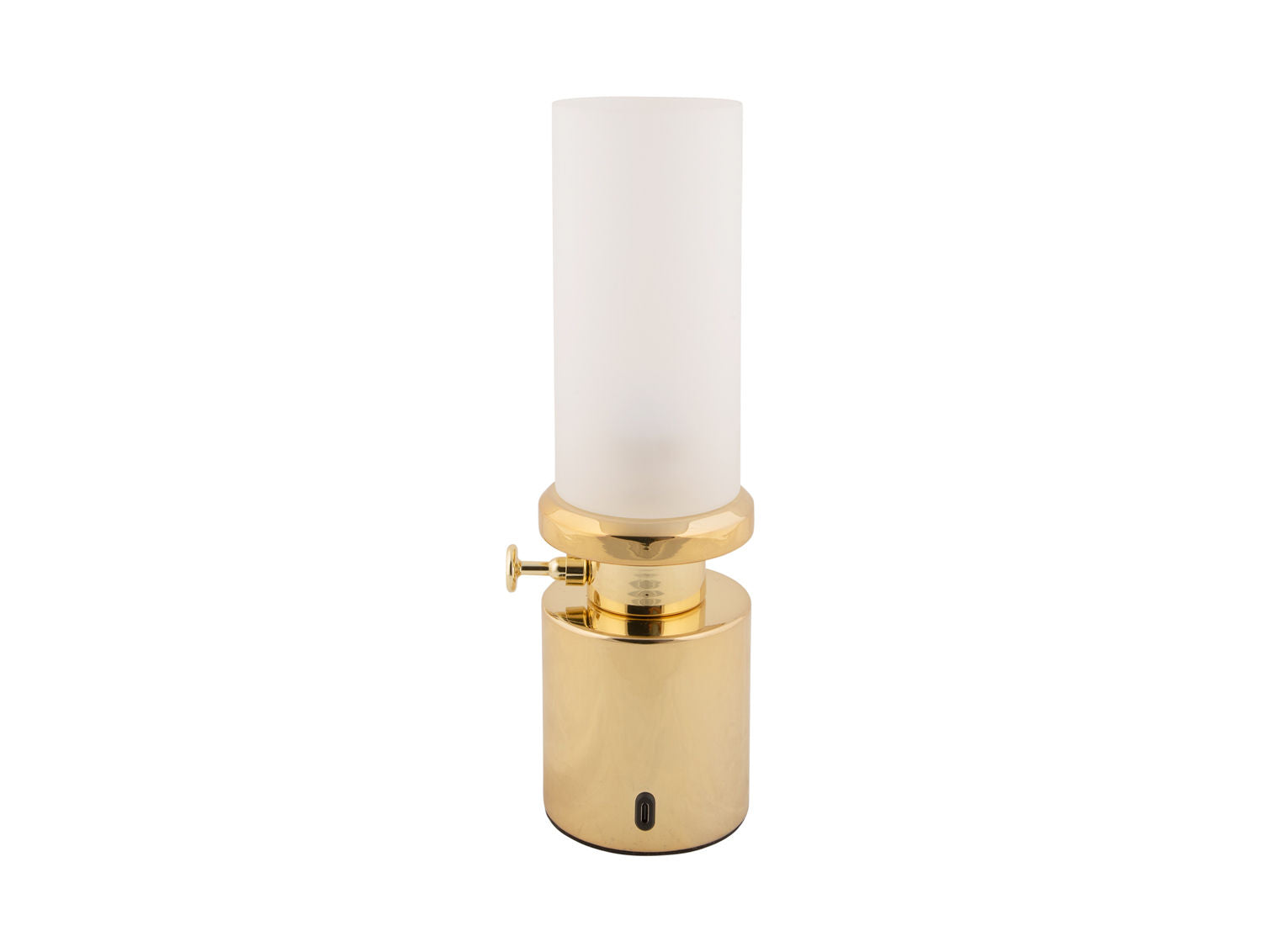 Leitmotiv Bordlampe Camp LED forgyldt
