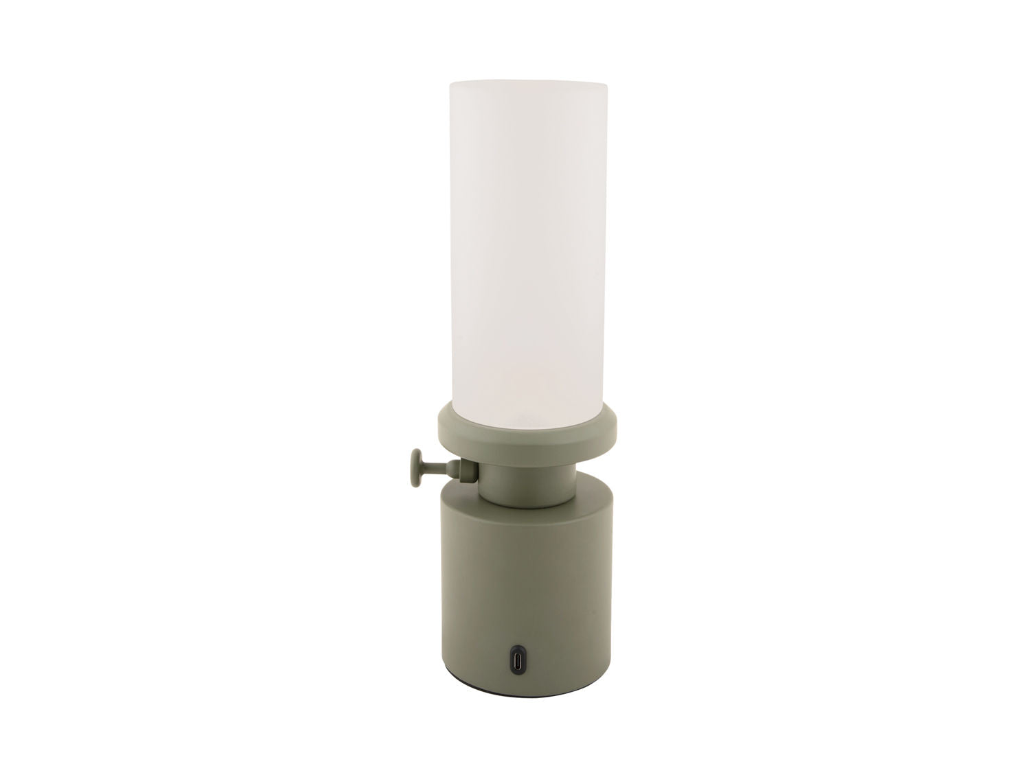 Leitmotiv Bordlampe Camp LED jern junglegrøn